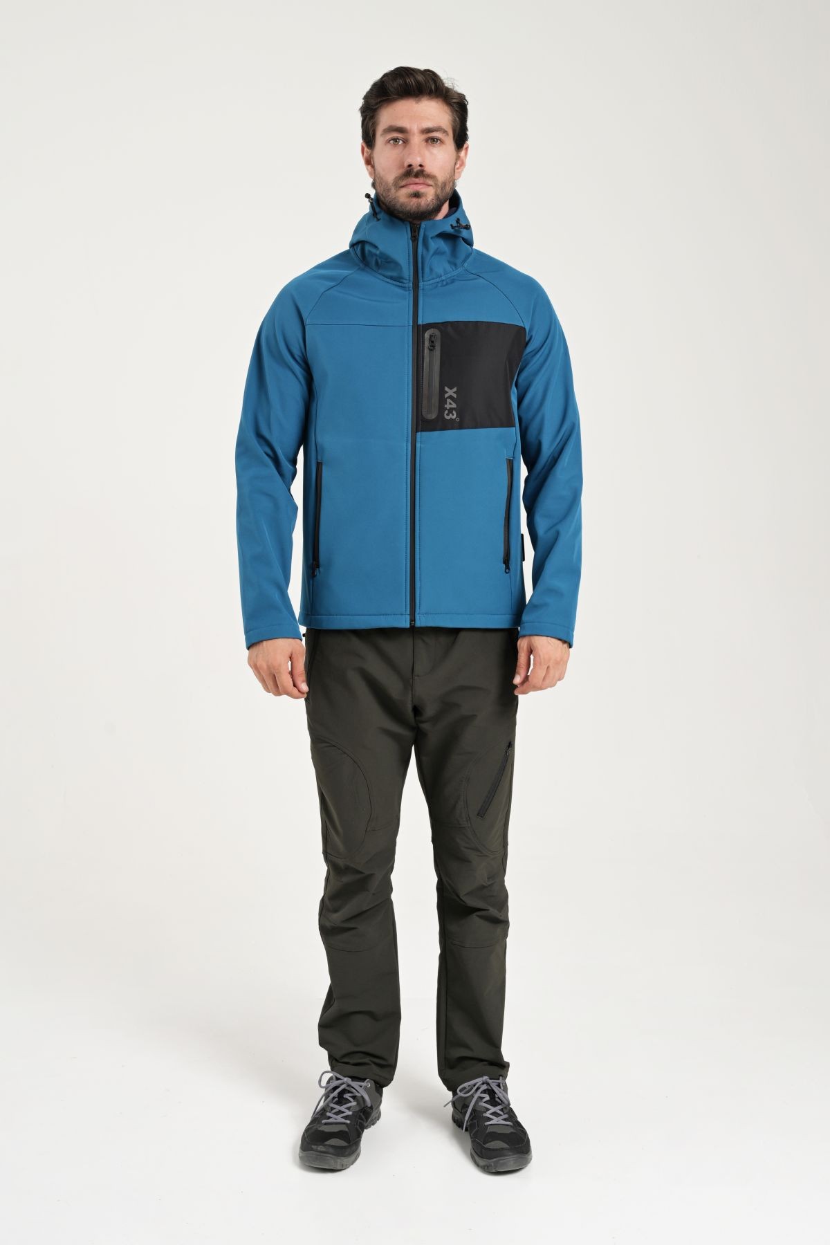 EXUMA ERKEK PETROL MAVİSİ SOFTSHELL MONT 2011120-483