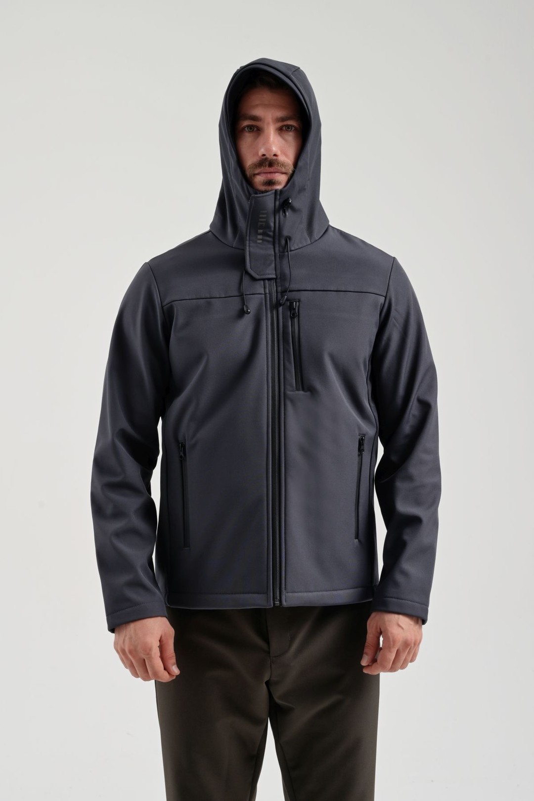 EXUMA ERKEK SOFTSHELL MONT 2311100 - ANTRASİT