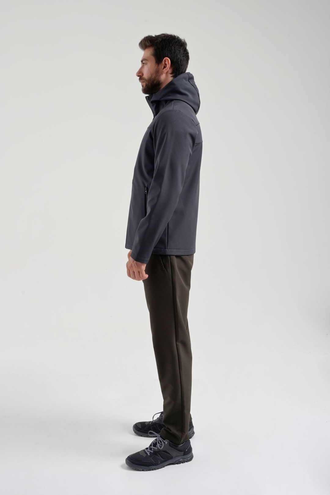 EXUMA ERKEK SOFTSHELL MONT 2311100 - ANTRASİT