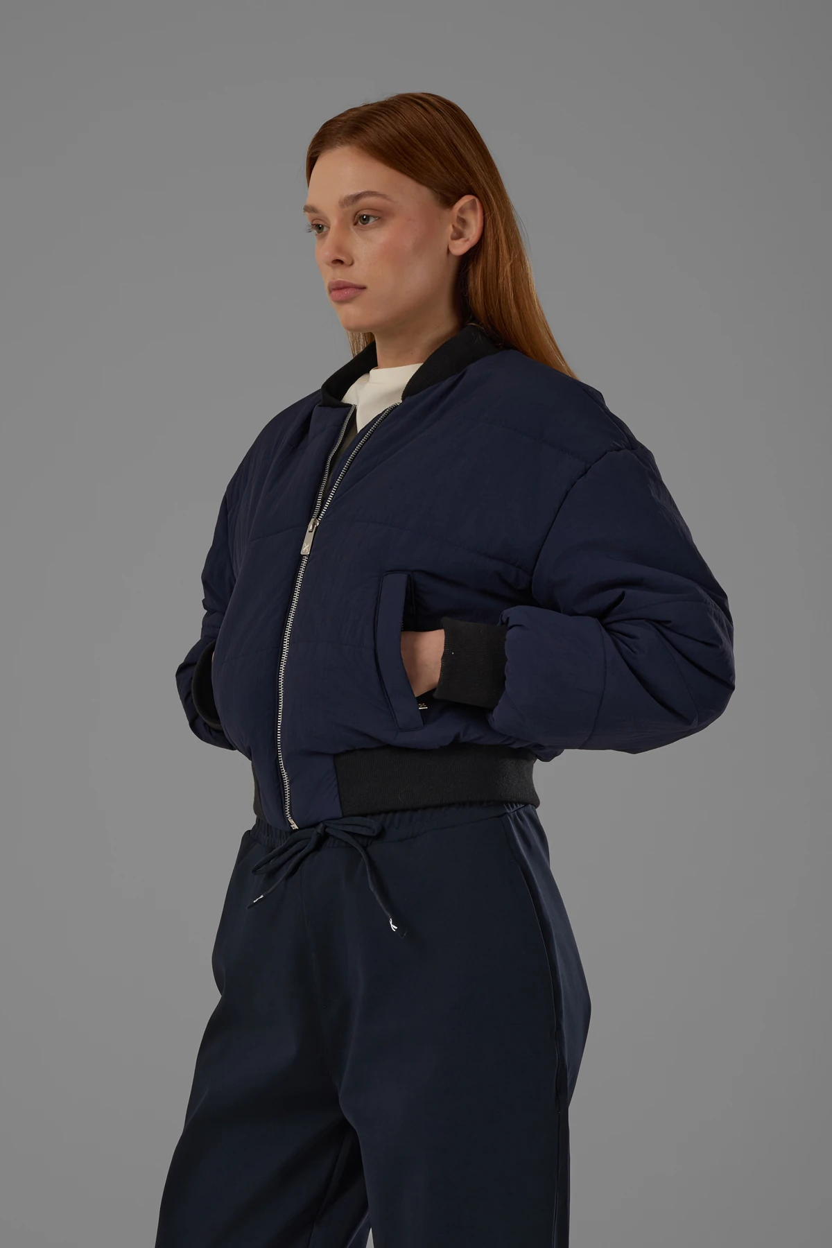 EXUMA KADIN CEKET 2521035 - LACİVERT