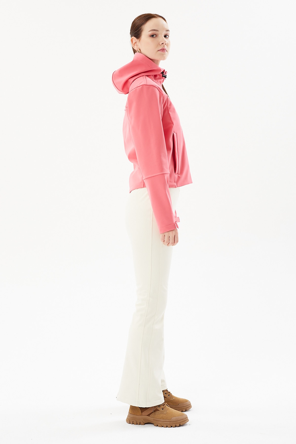 EXUMA KADIN SOFTSHELL MONT 2421192 - Fuşya