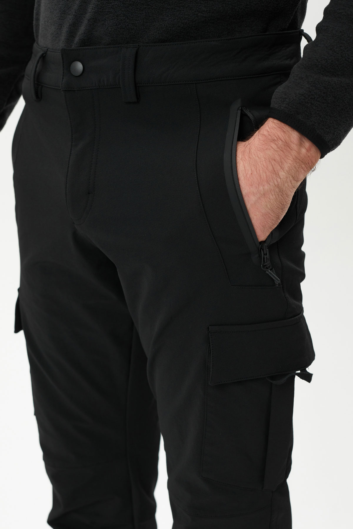 EXUMA ERKEK SOFTSHELL PANTOLON 2313009 - 010-BLACK