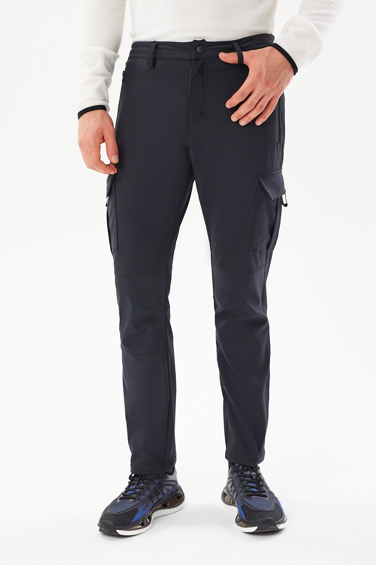 EXUMA ERKEK SOFTSHELL PANTOLON 2413007 - Siyah
