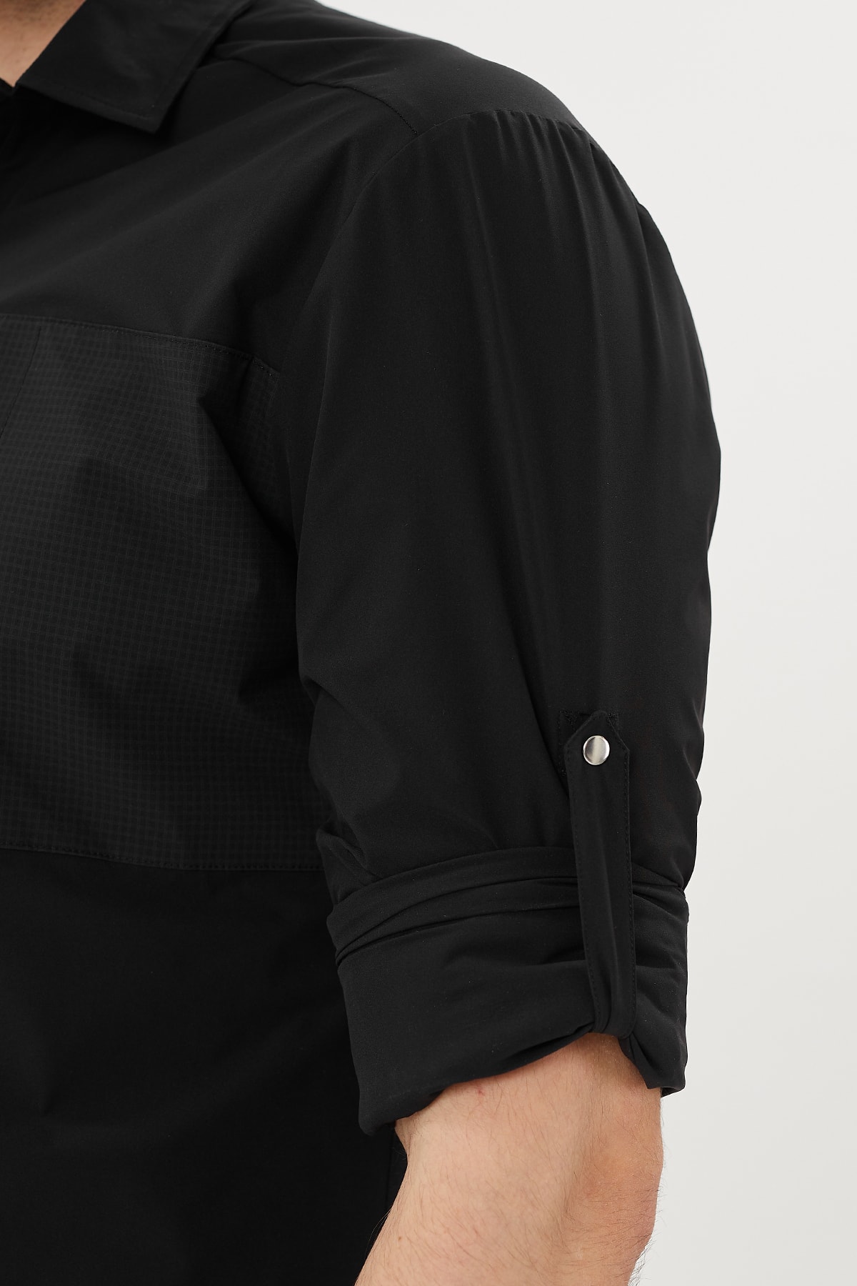 EXUMA UZUN KOLLU OUTDOOR GÖMLEK 1417018 - 010-BLACK