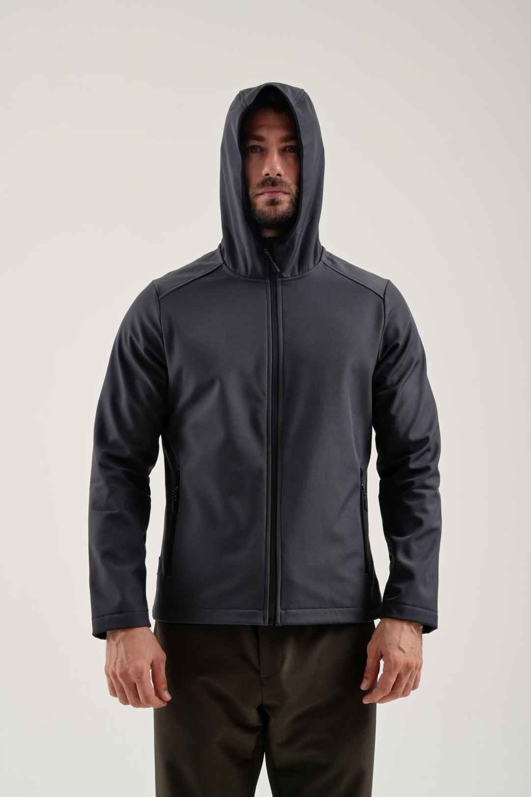 EXUMA ERKEK SOFTSHELL MONT 2311161 - ANTRASİT