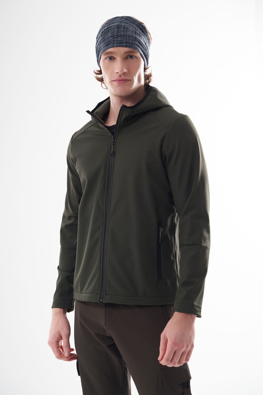 EXUMA ERKEK SOFTSHELL MONT 2311161 - Haki