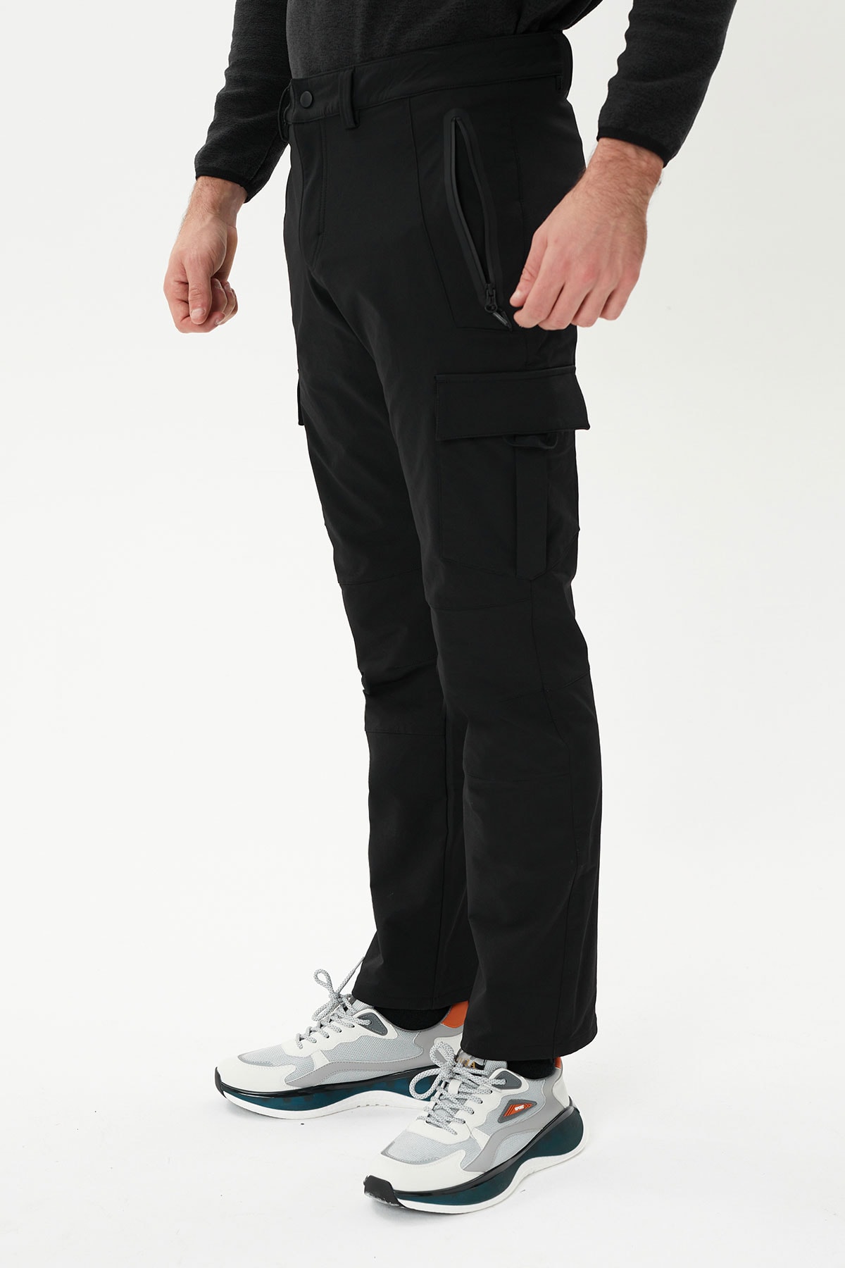 EXUMA ERKEK SOFTSHELL PANTOLON 2313009 - 010-BLACK