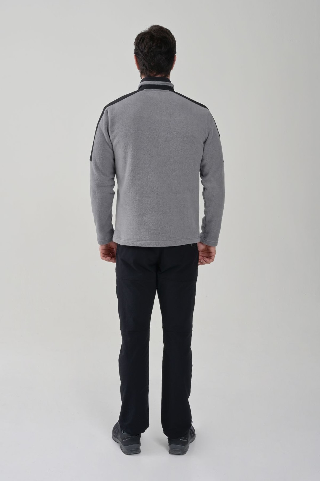 EXUMA ERKEK YARIM FERMUARLI POLAR 2412004 - GREY