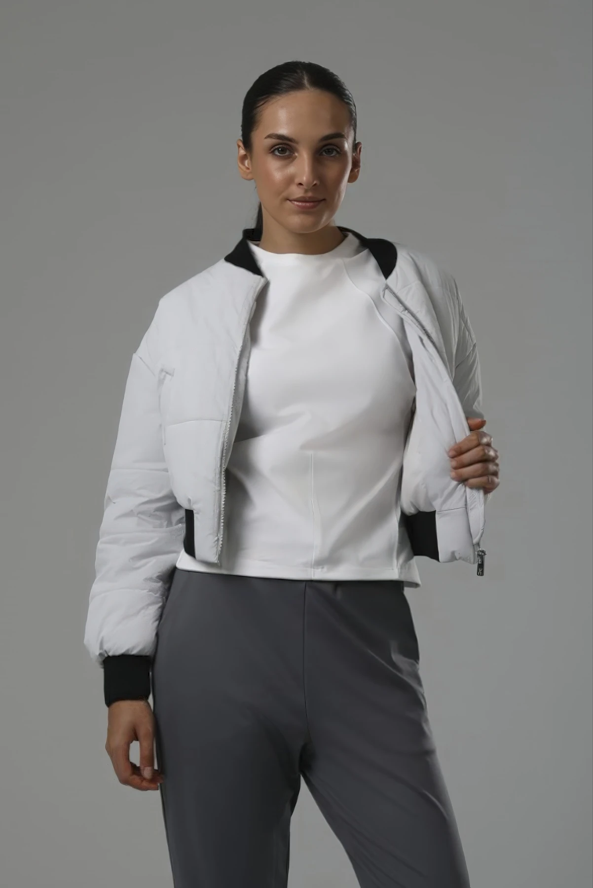 EXUMA KADIN CEKET 2521035 - KIRIK BEYAZ