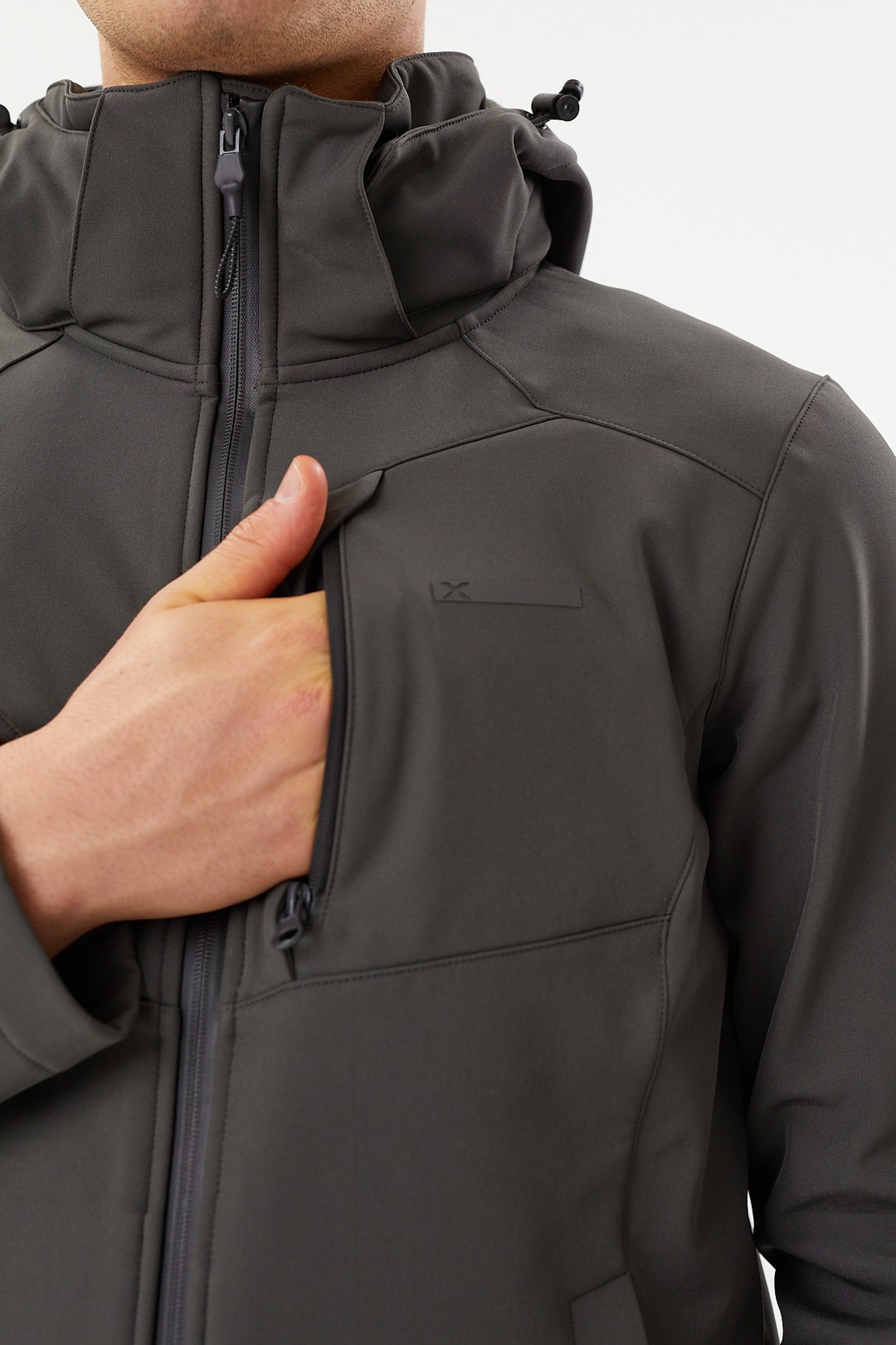 EXUMA ERKEK SOFTSHELL MONT 2411156 - Antrasit