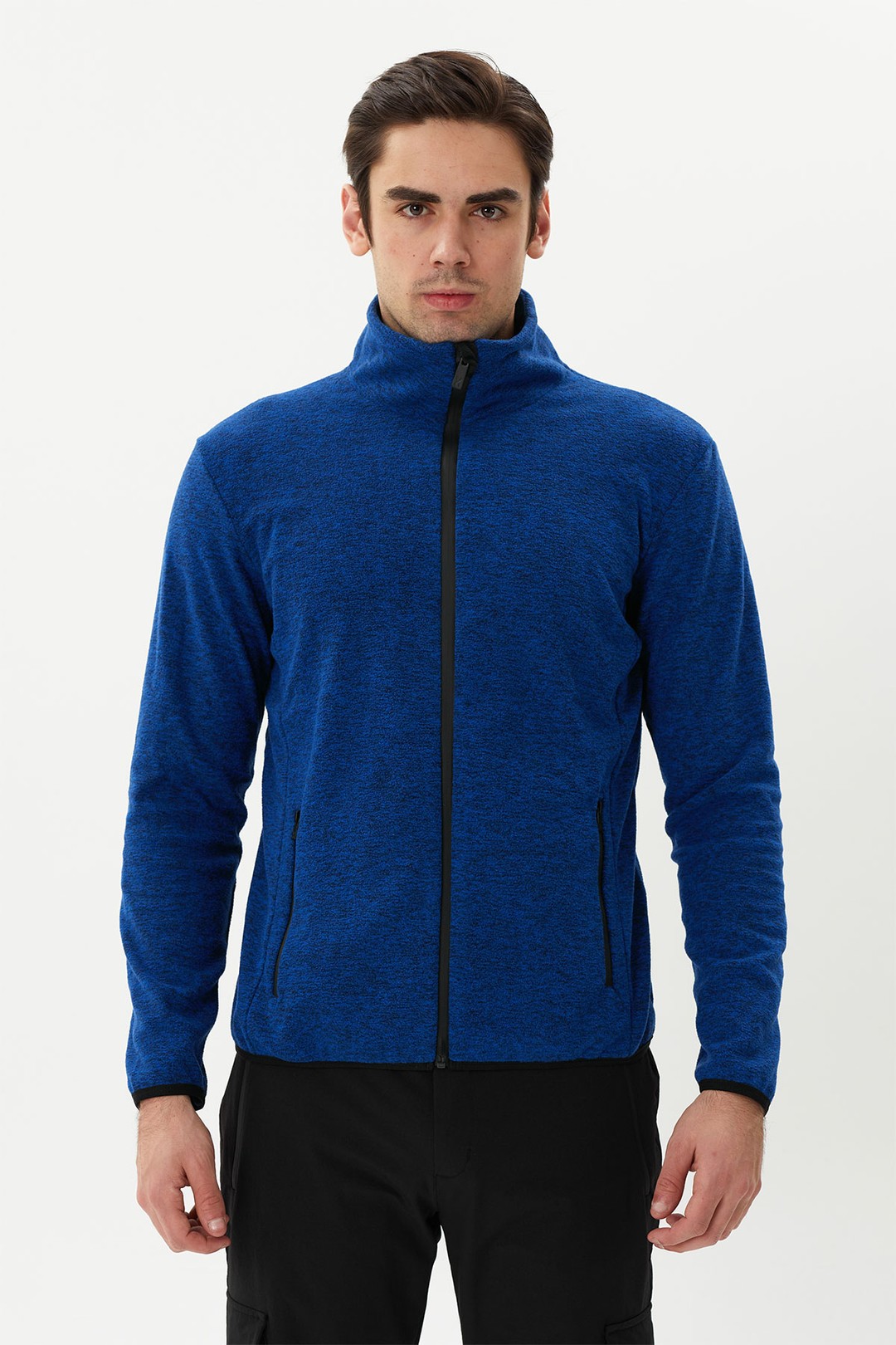 EXUMA ERKEK TAM FERMUARLI POLAR 2112126 - 463-R.BLUE