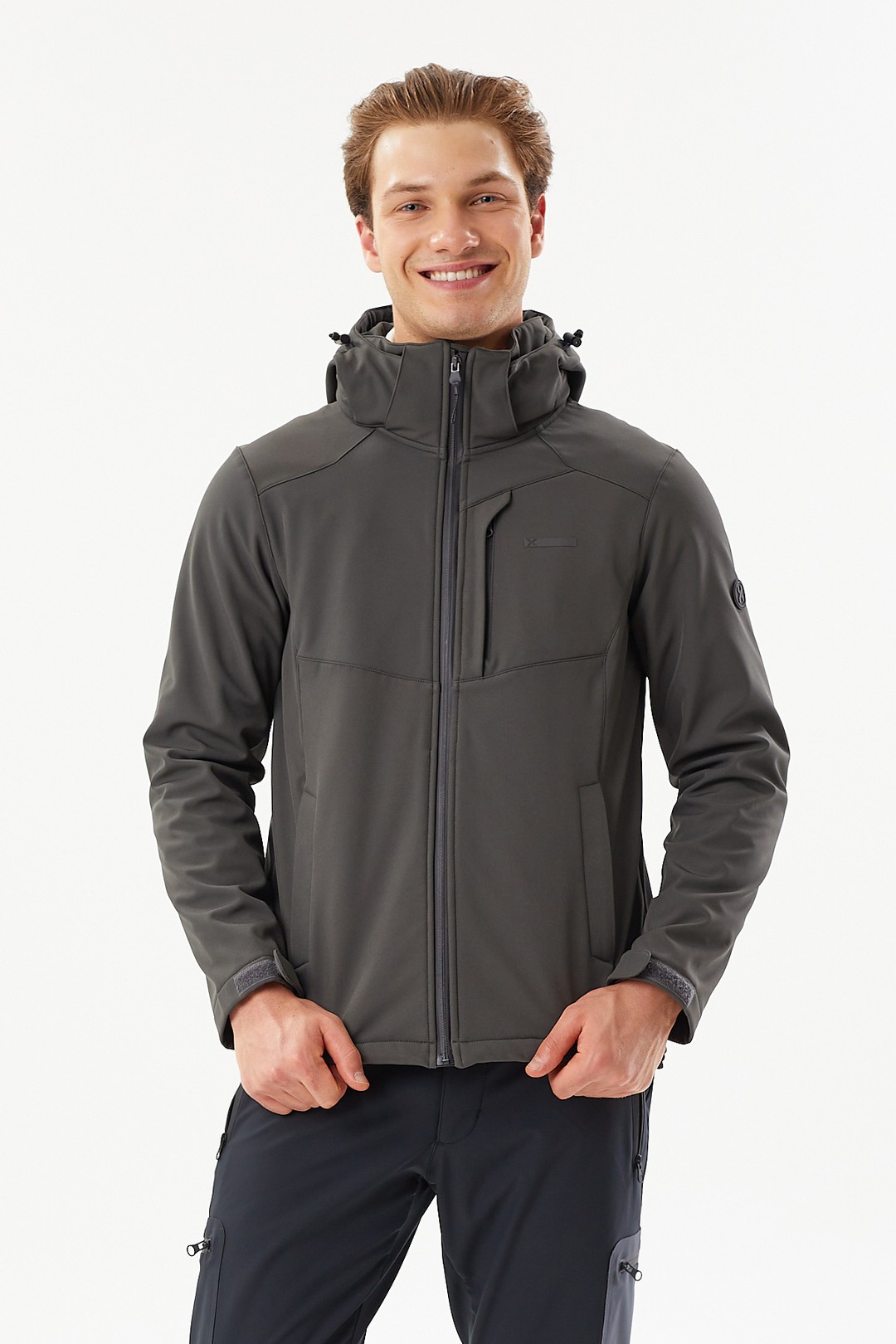 EXUMA ERKEK SOFTSHELL MONT 2411156 - Antrasit