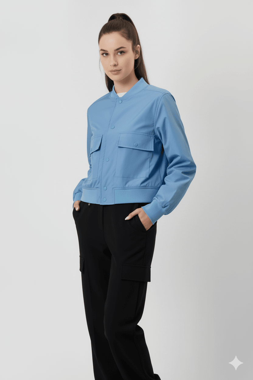 EXUMA KADIN CEKET-1521158 - INDIGO