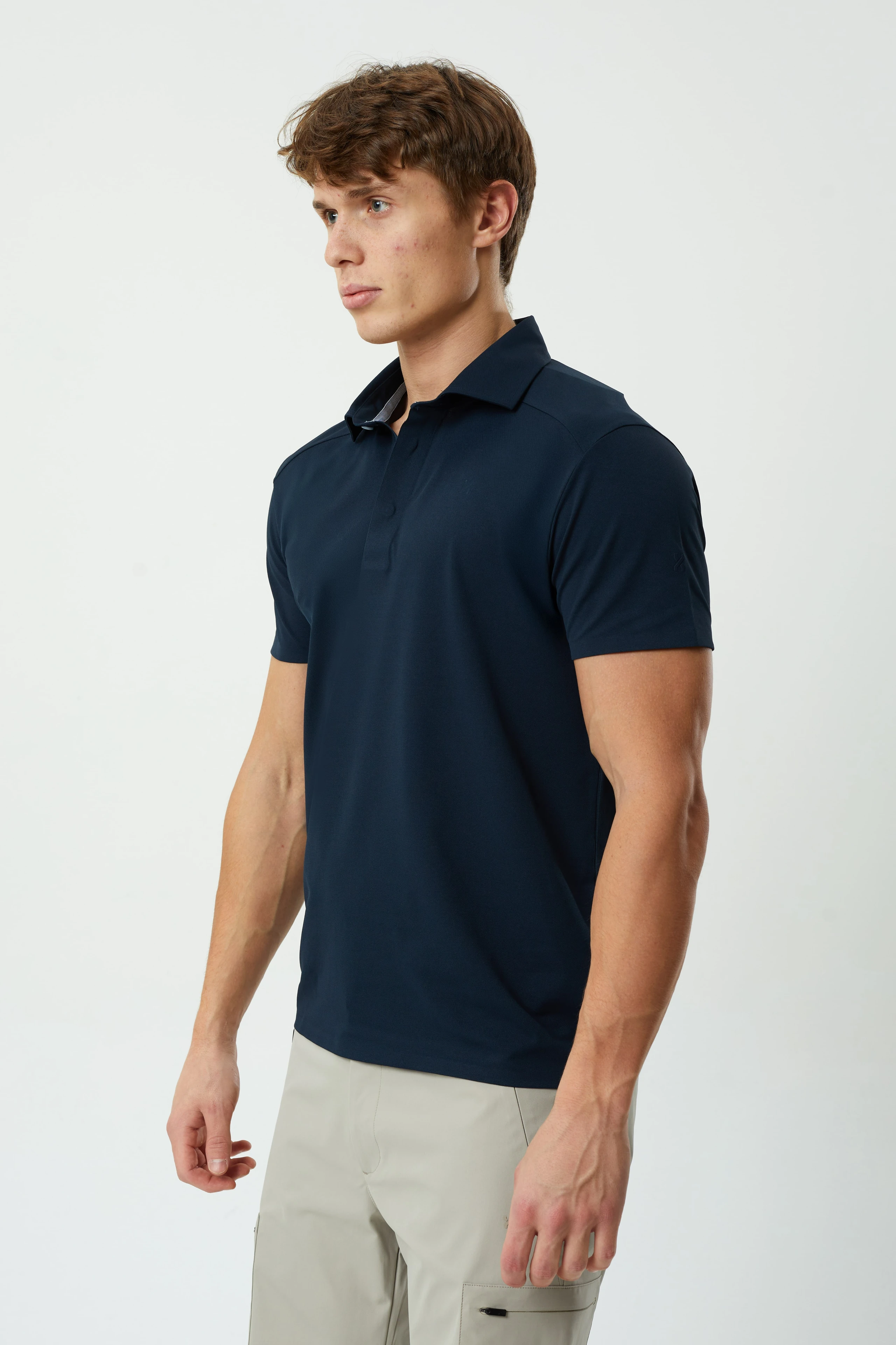 EXUMA POLO YAKA T-SHIRT 1412034 - NAVY
