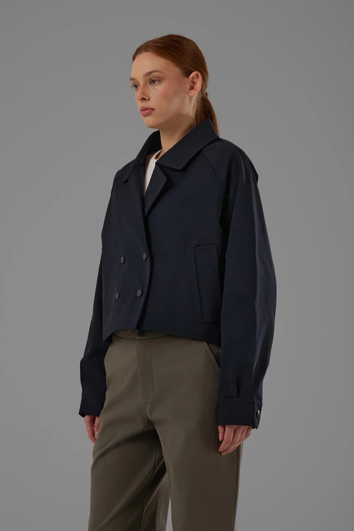 EXUMA KADIN CEKET 2529183 - LACİVERT