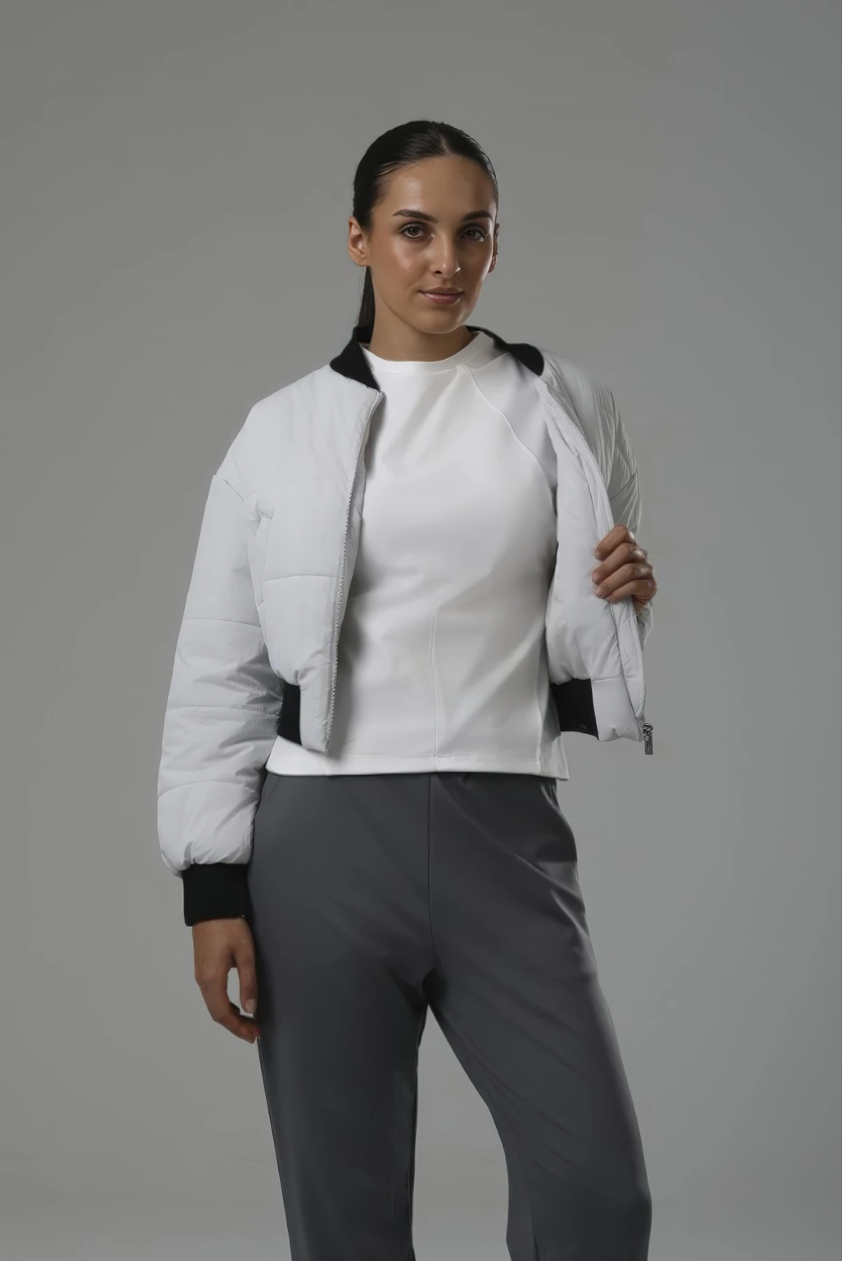 EXUMA KADIN CEKET 2521035 - KIRIK BEYAZ