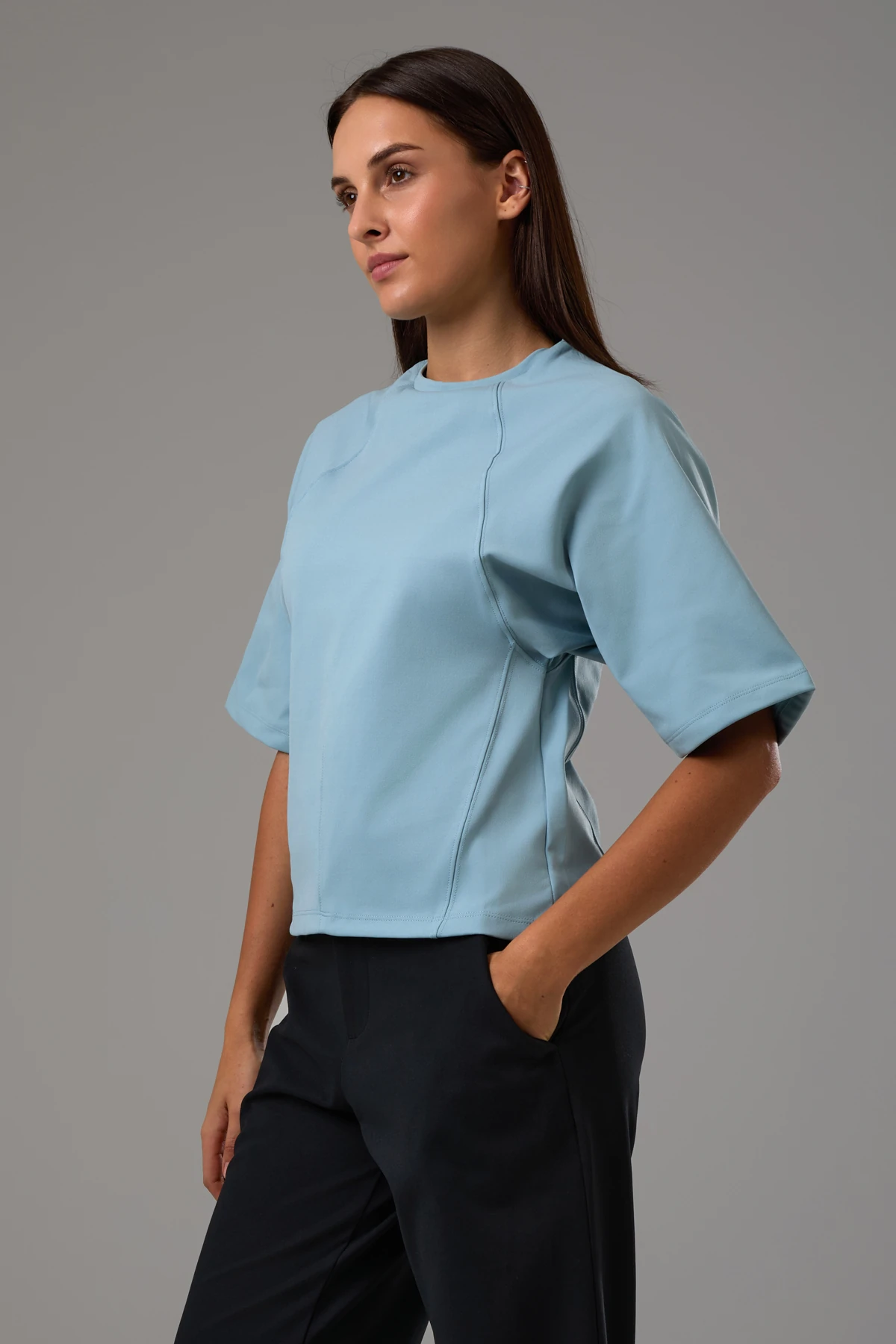 EXUMA KADIN T-SHIRT 2522159 - MINT