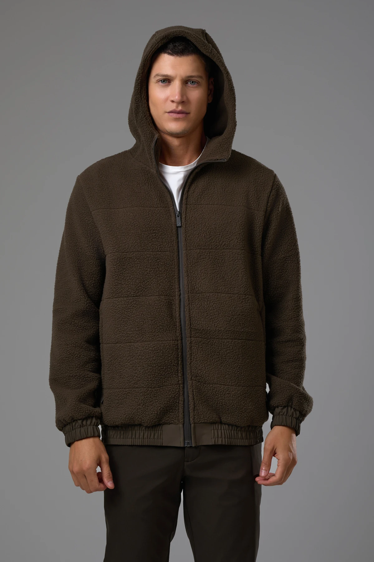 EXUMA ERKEK PELUŞ POLAR 2511199 - KAHVERENGİ