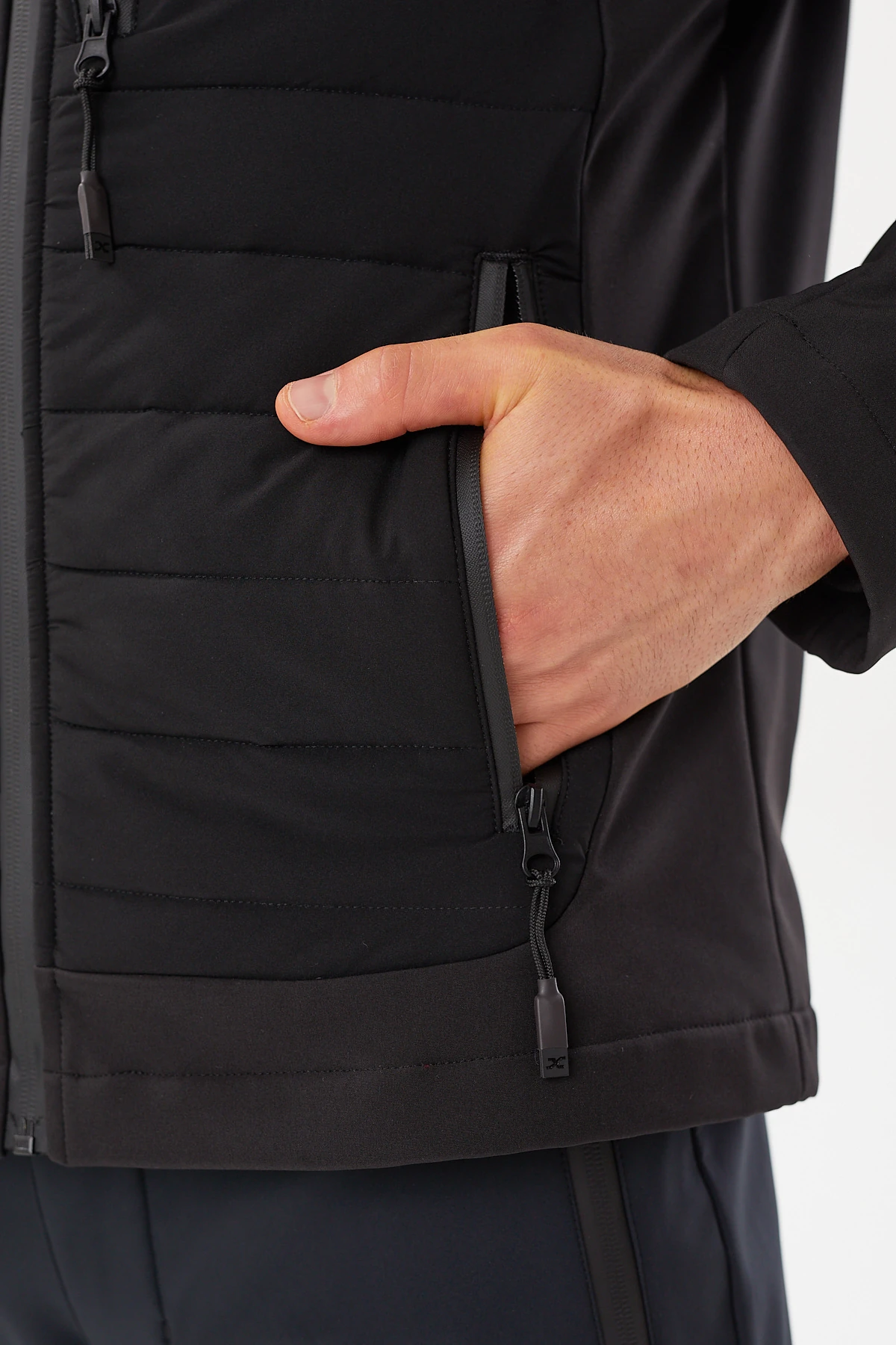 EXUMA ERKEK SOFTSHELL MONT 2411137 - Siyah