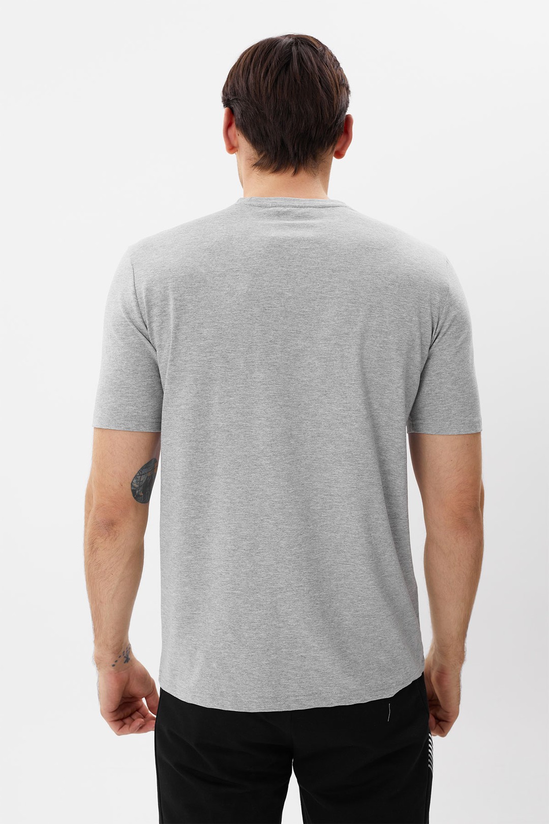 EXUMA ERKEK BASKILI T-SHIRT 1412096 - GREY