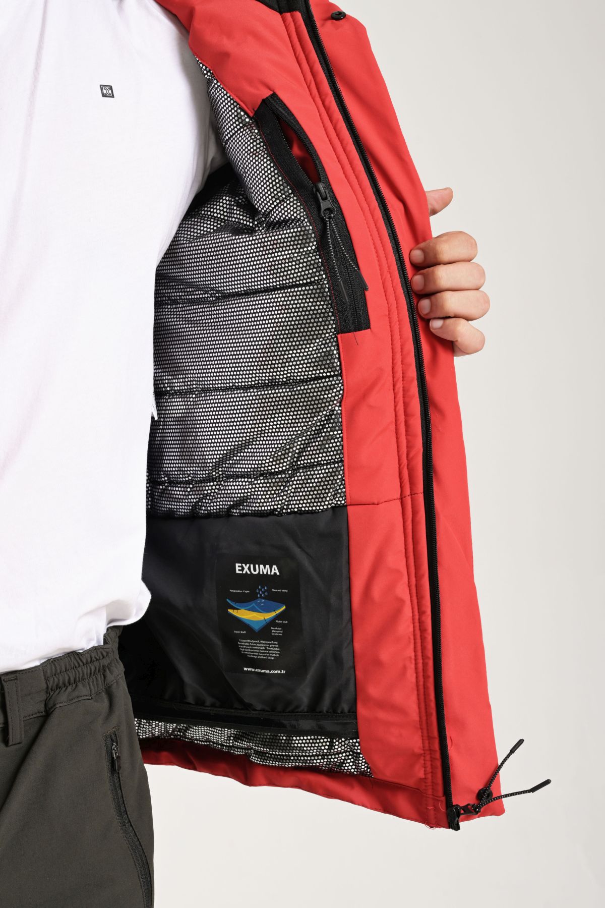 EXUMA ERKEK KAYAK MONTU 2011172 - 657-RED