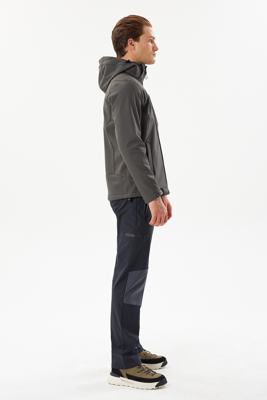EXUMA ERKEK SOFTSHELL MONT 2411156 - Antrasit
