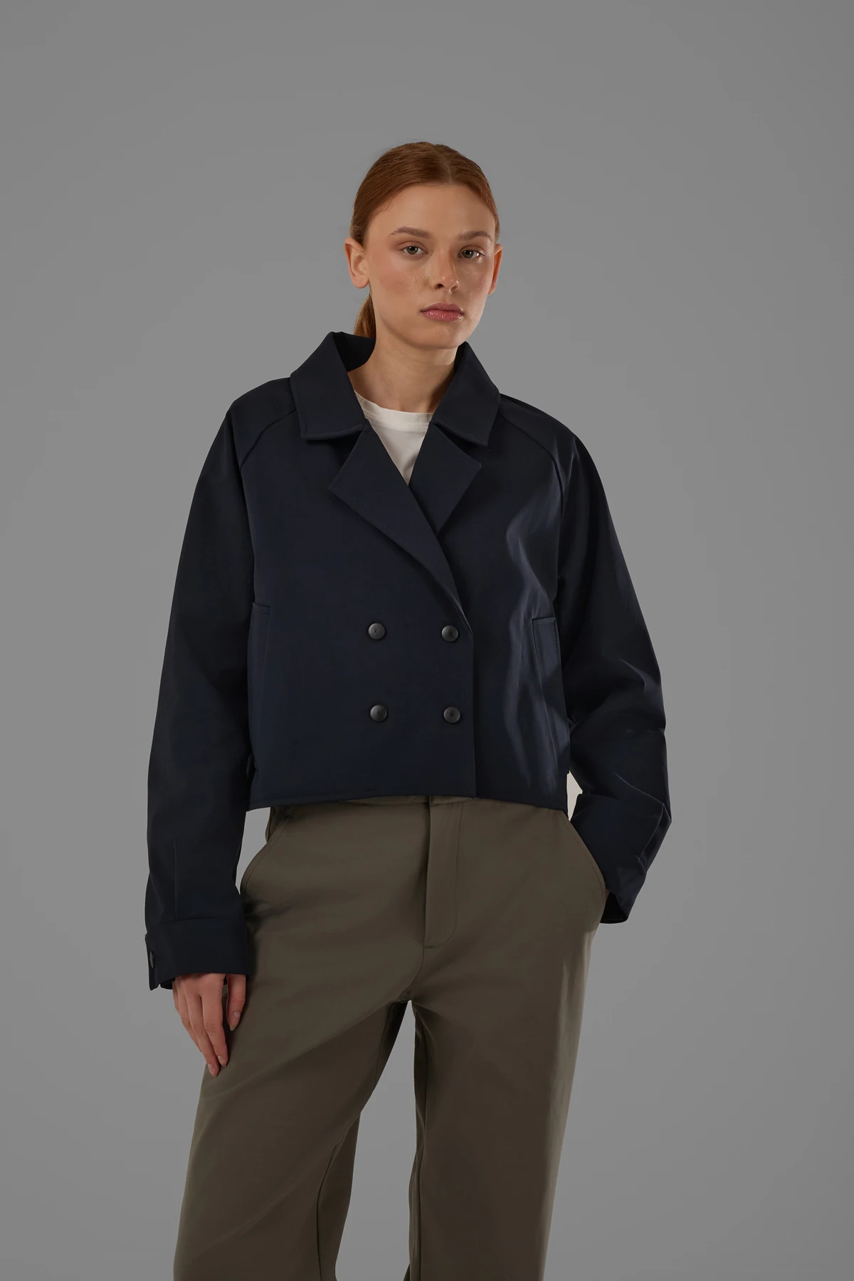 EXUMA KADIN CEKET 2529183 - LACİVERT