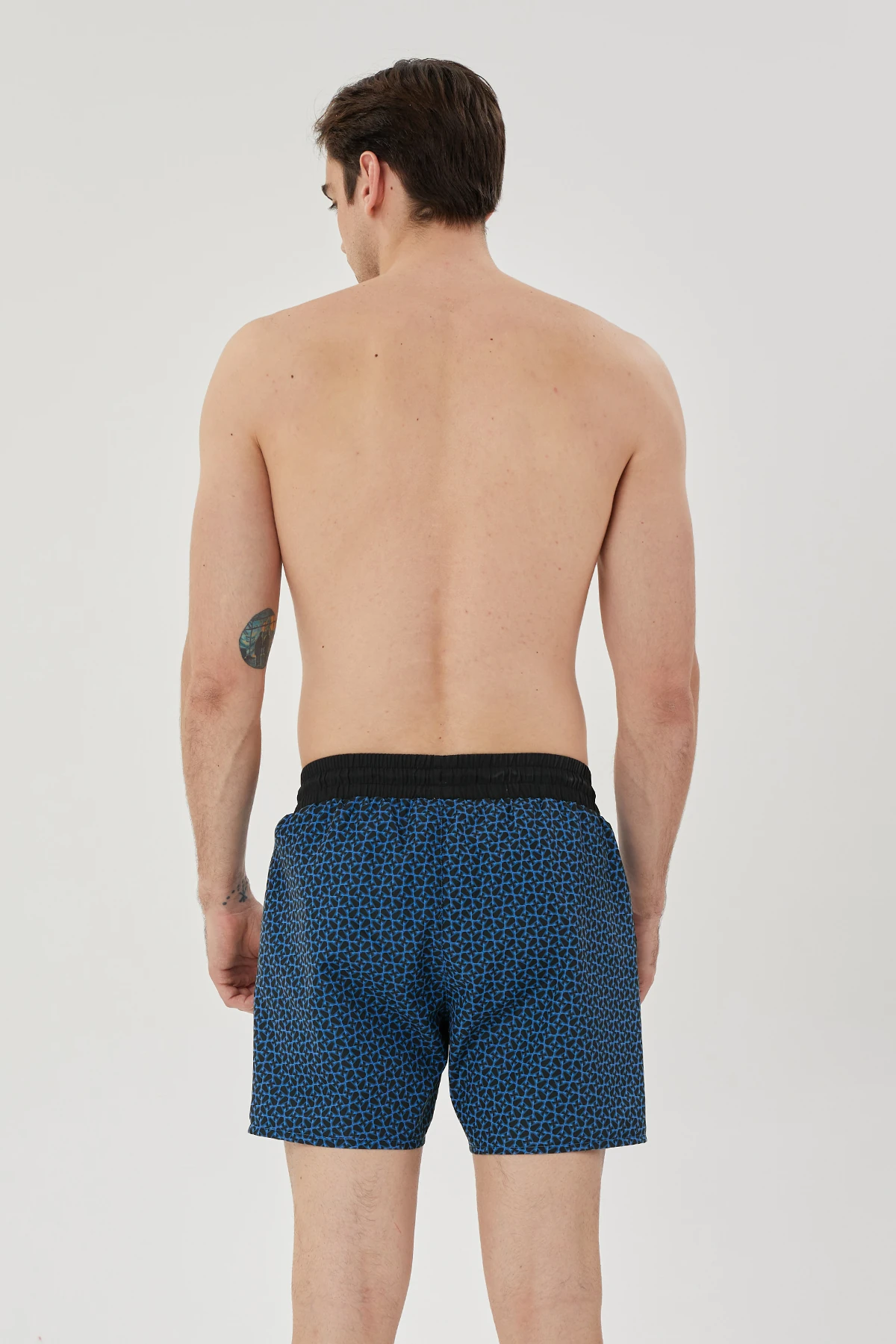 EXUMA ERKEK BASKILI DENİZ ŞORTU 1415033 - 106-BLUE PRINT