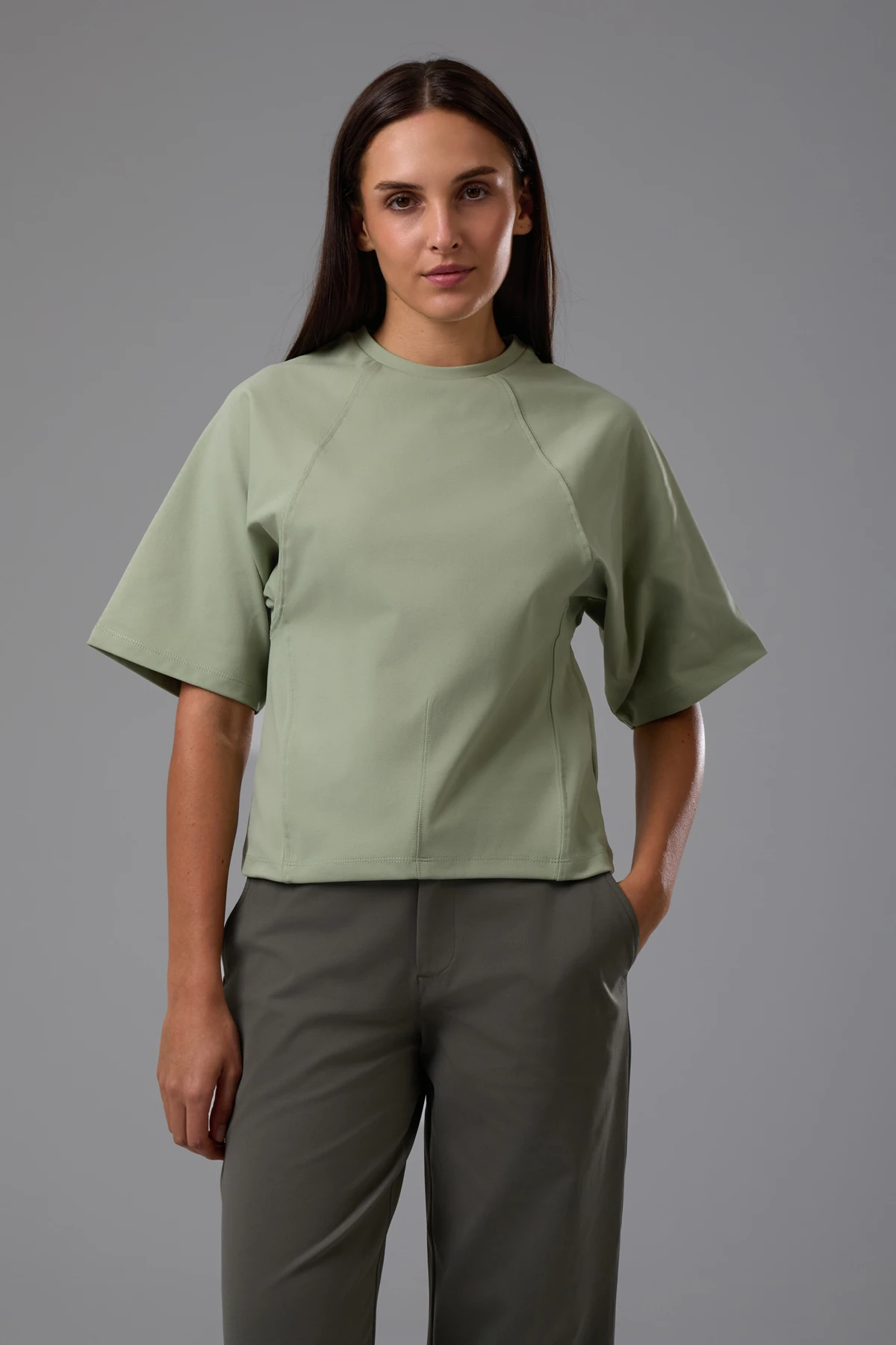 EXUMA KADIN T-SHIRT 2522159 - Yeşil