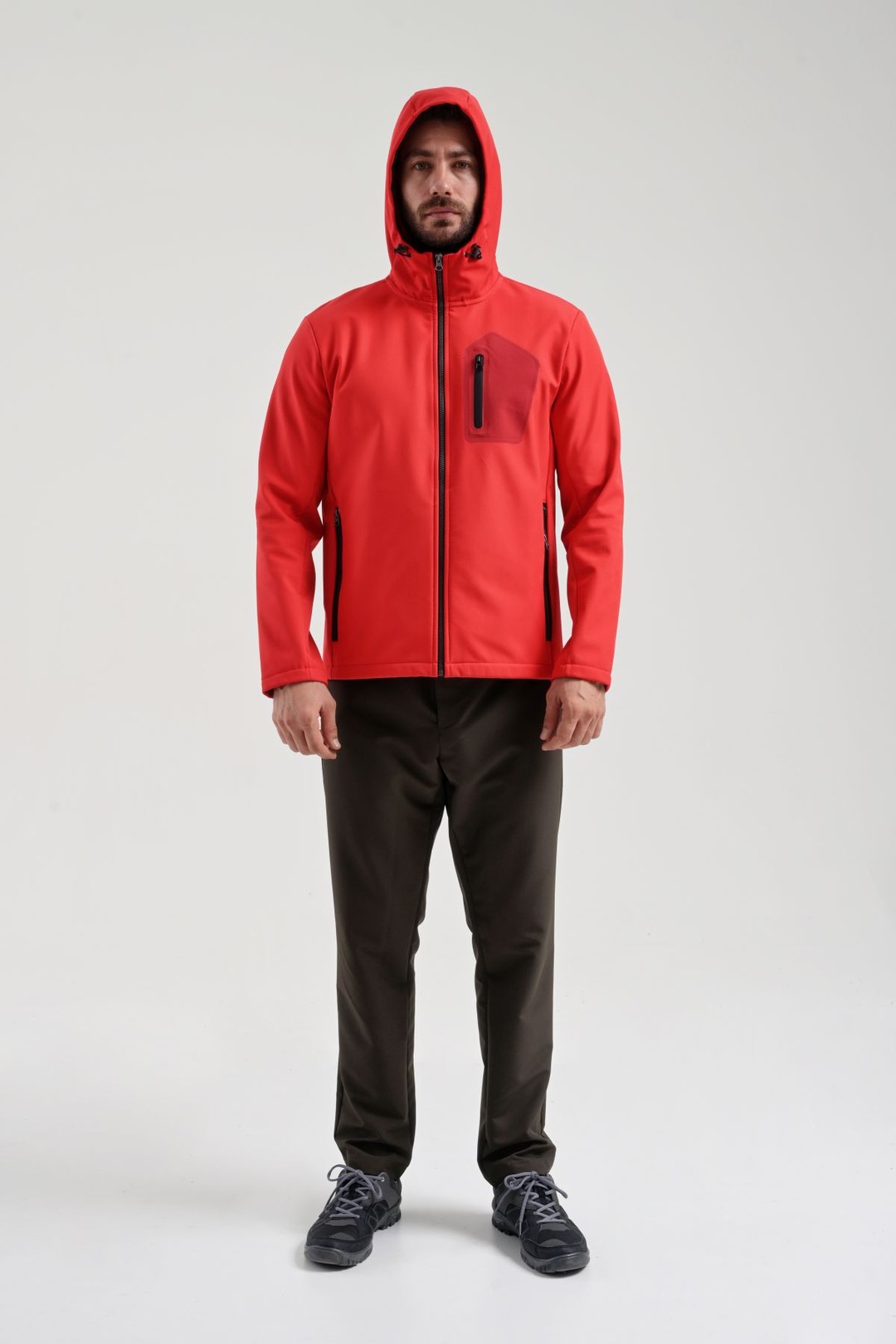 EXUMA ERKEK SOFTSHELL MONT 2111161 - 657-RED