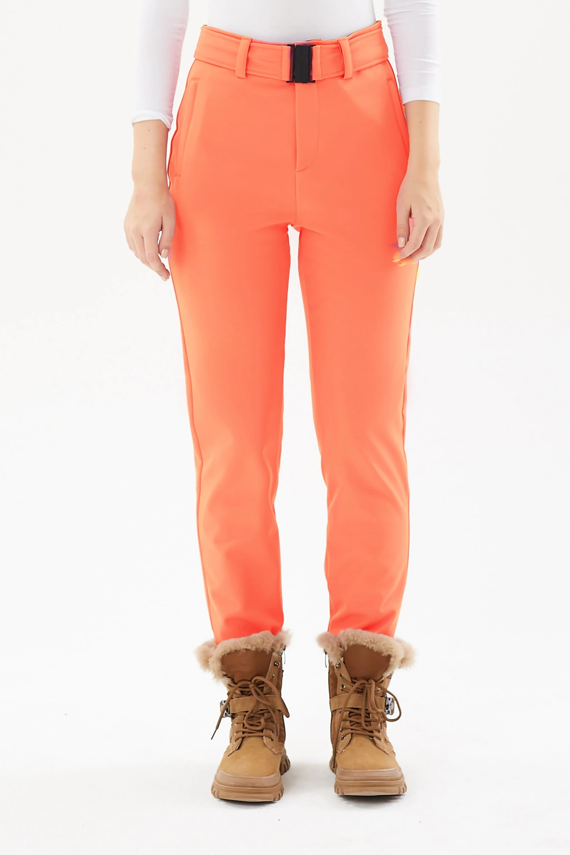 EXUMA KADIN SOFTHELL PANTOLON 2423026 - Turuncu