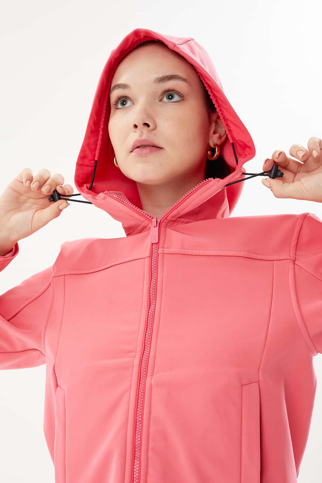 EXUMA KADIN SOFTSHELL MONT 2421192 - Fuşya