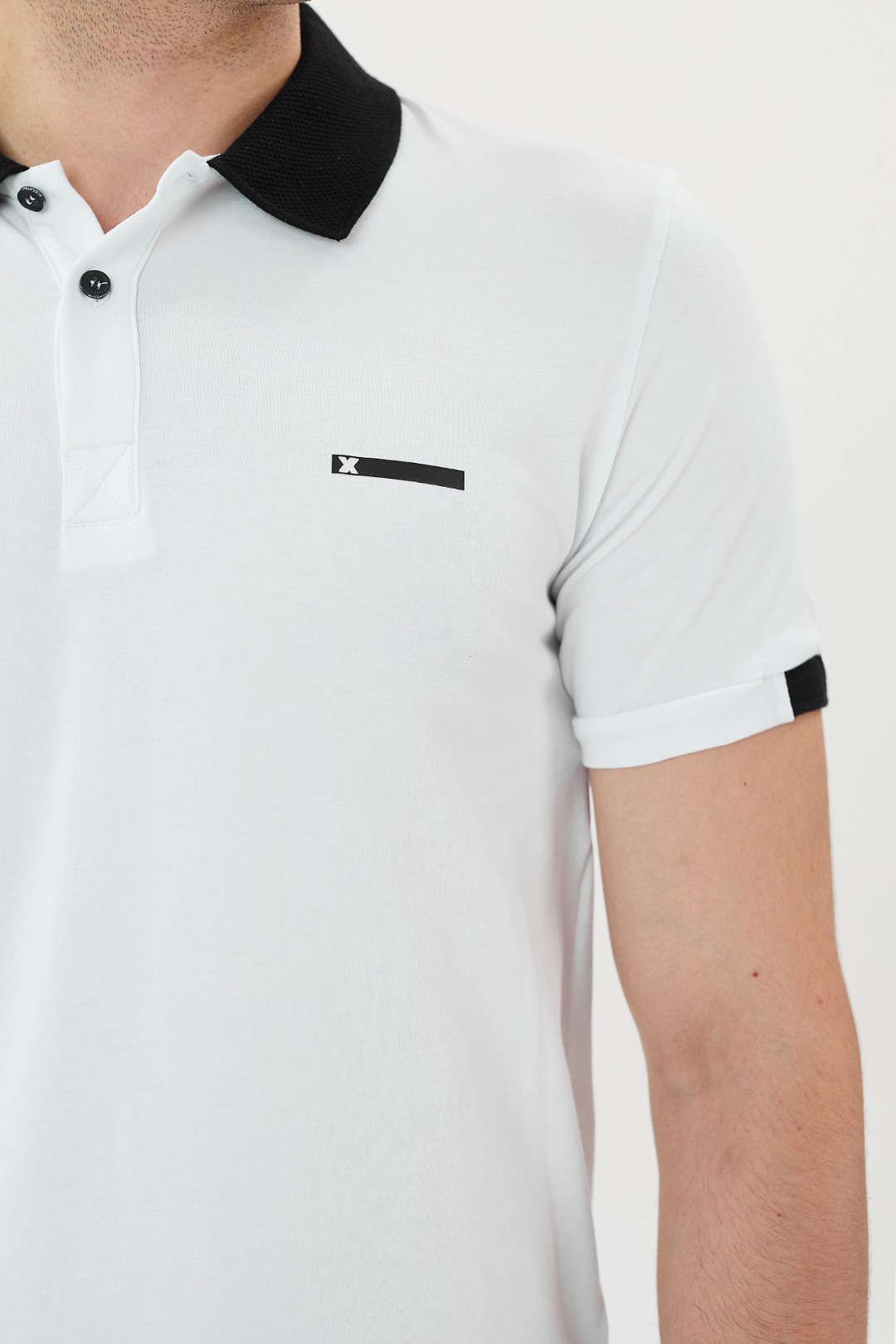 EXUMA ERKEK POLO YAKA T-SHIRT 1412036 - WHITE