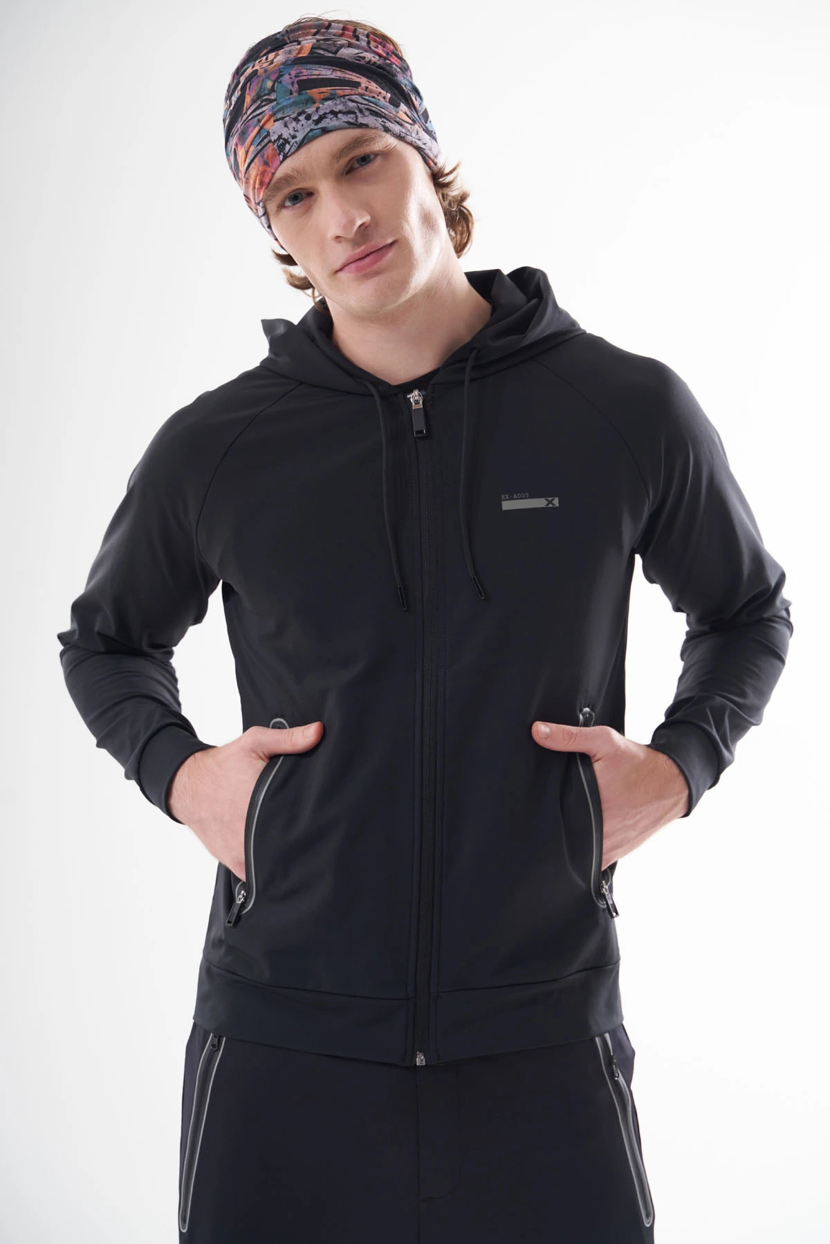 EXUMA ERKEK TAM FERMUARLI SWEATSHIRT 1312083 - 010-BLACK