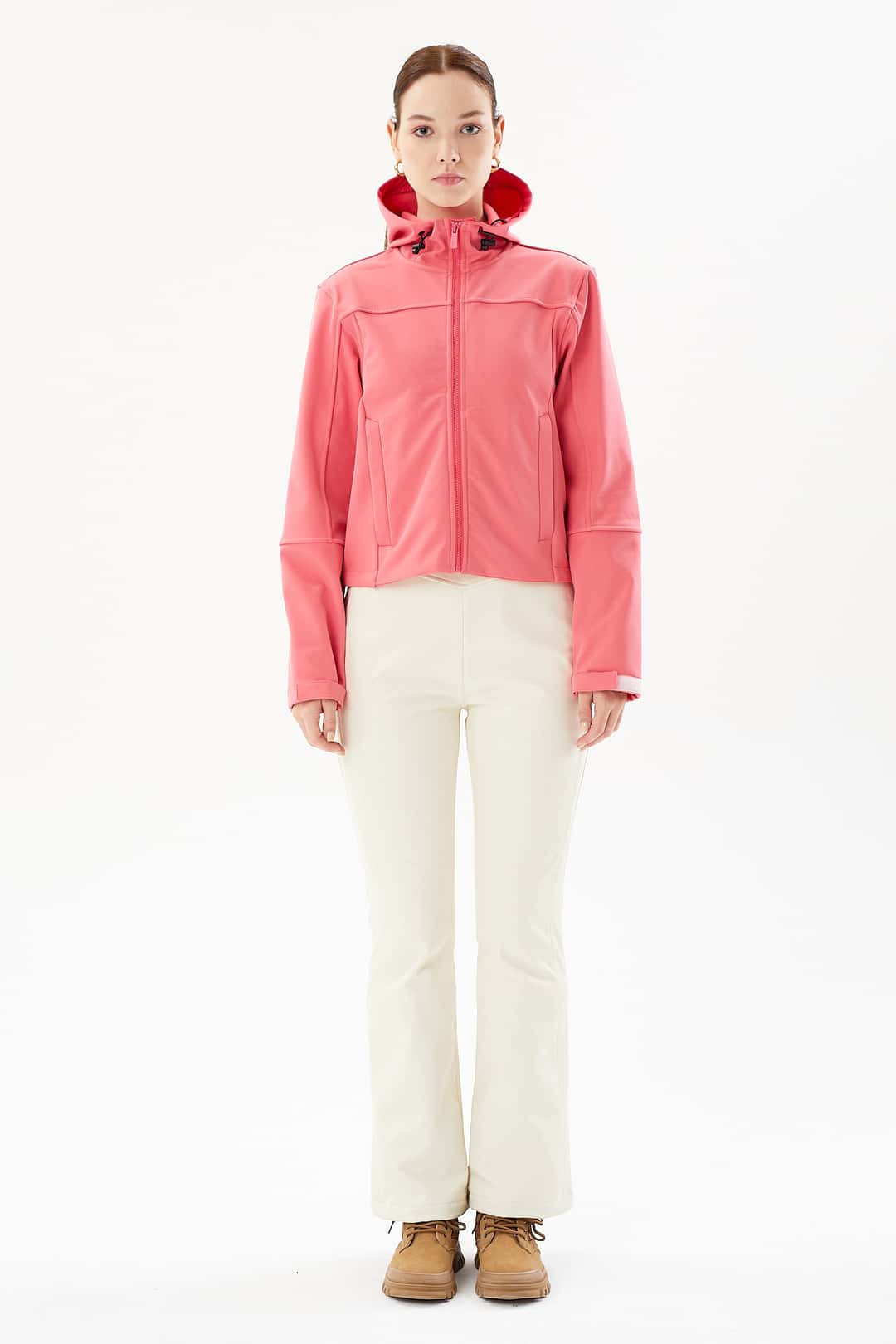 EXUMA KADIN SOFTSHELL MONT 2421192 - Fuşya