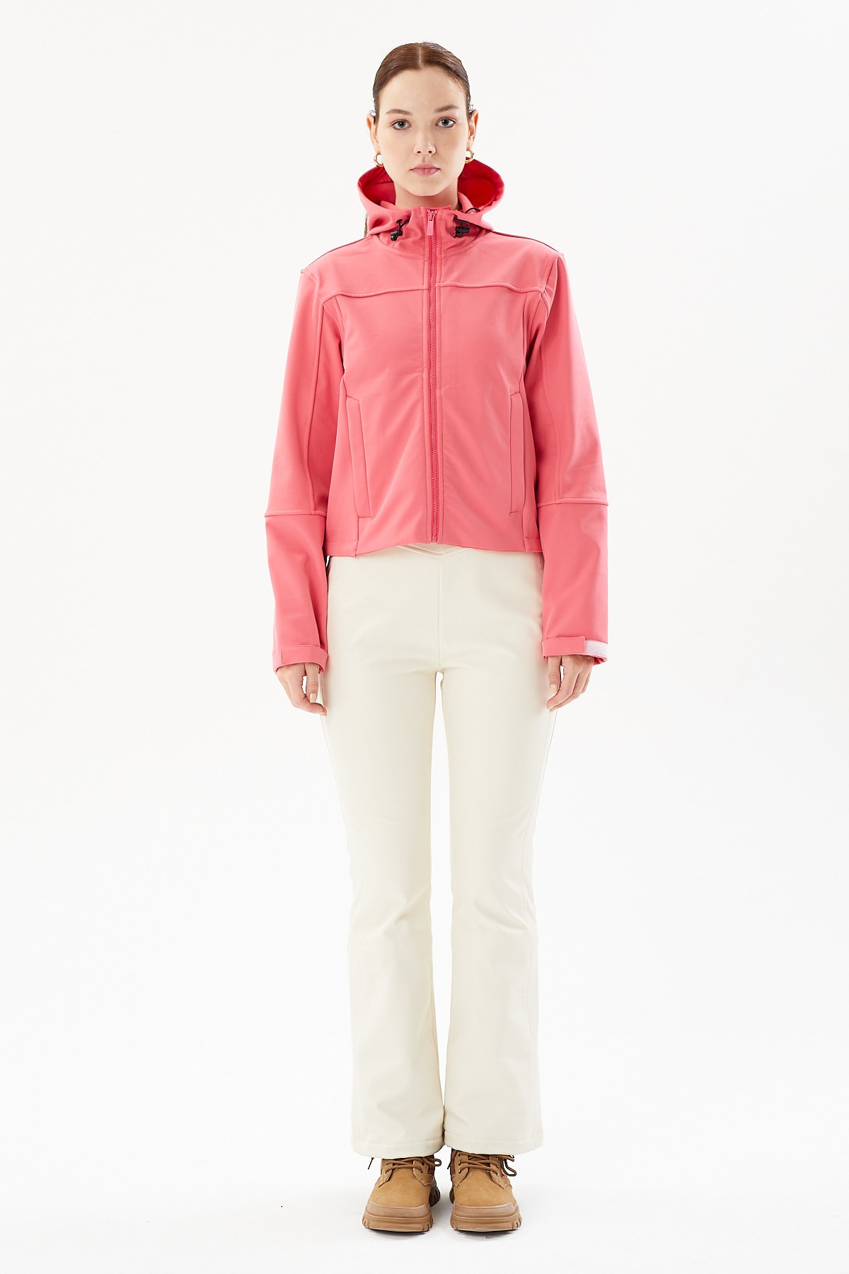 EXUMA KADIN SOFTSHELL MONT 2421192 - Fuşya