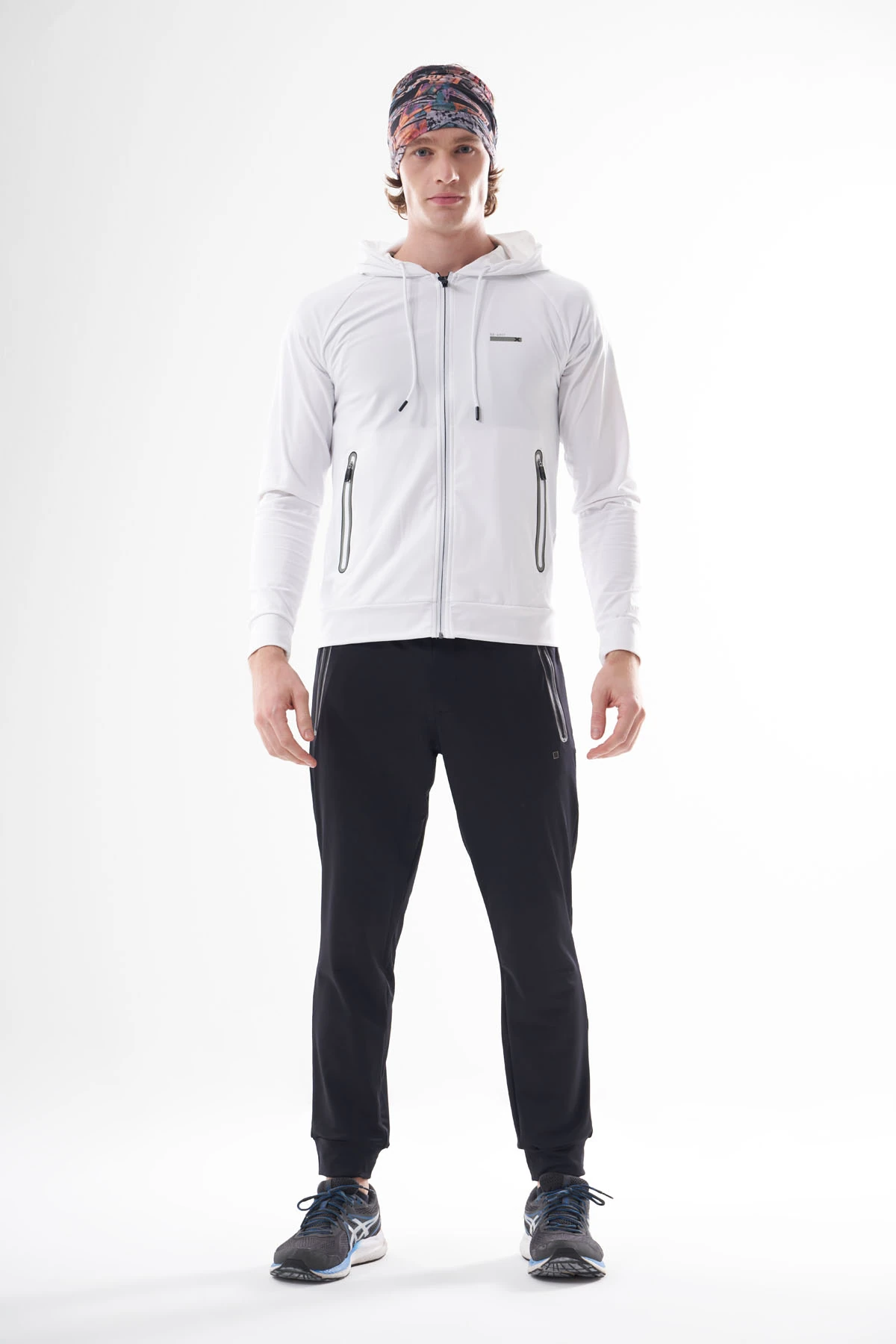 EXUMA ERKEK TAM FERMUARLI SWEATSHIRT 1312083 - WHITE