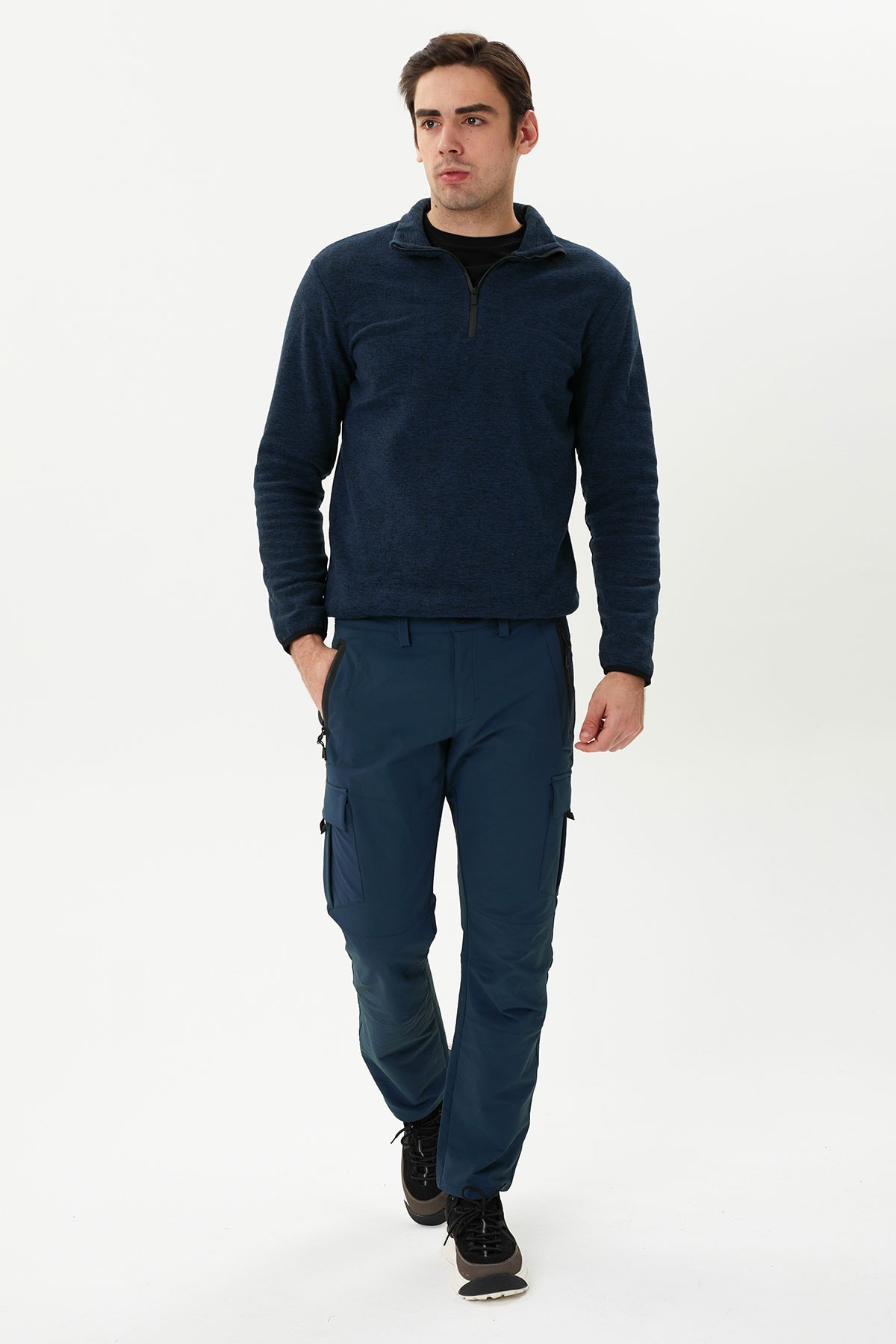 EXUMA ERKEK SOFTSHELL PANTOLON 2313009 - 411-M.NIGHT BLUE