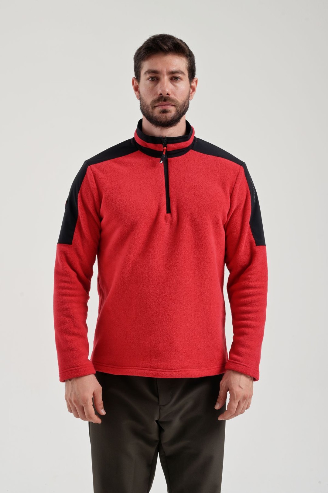 EXUMA ERKEK YARIM FERMUARLI POLAR 2412004 - 657-RED