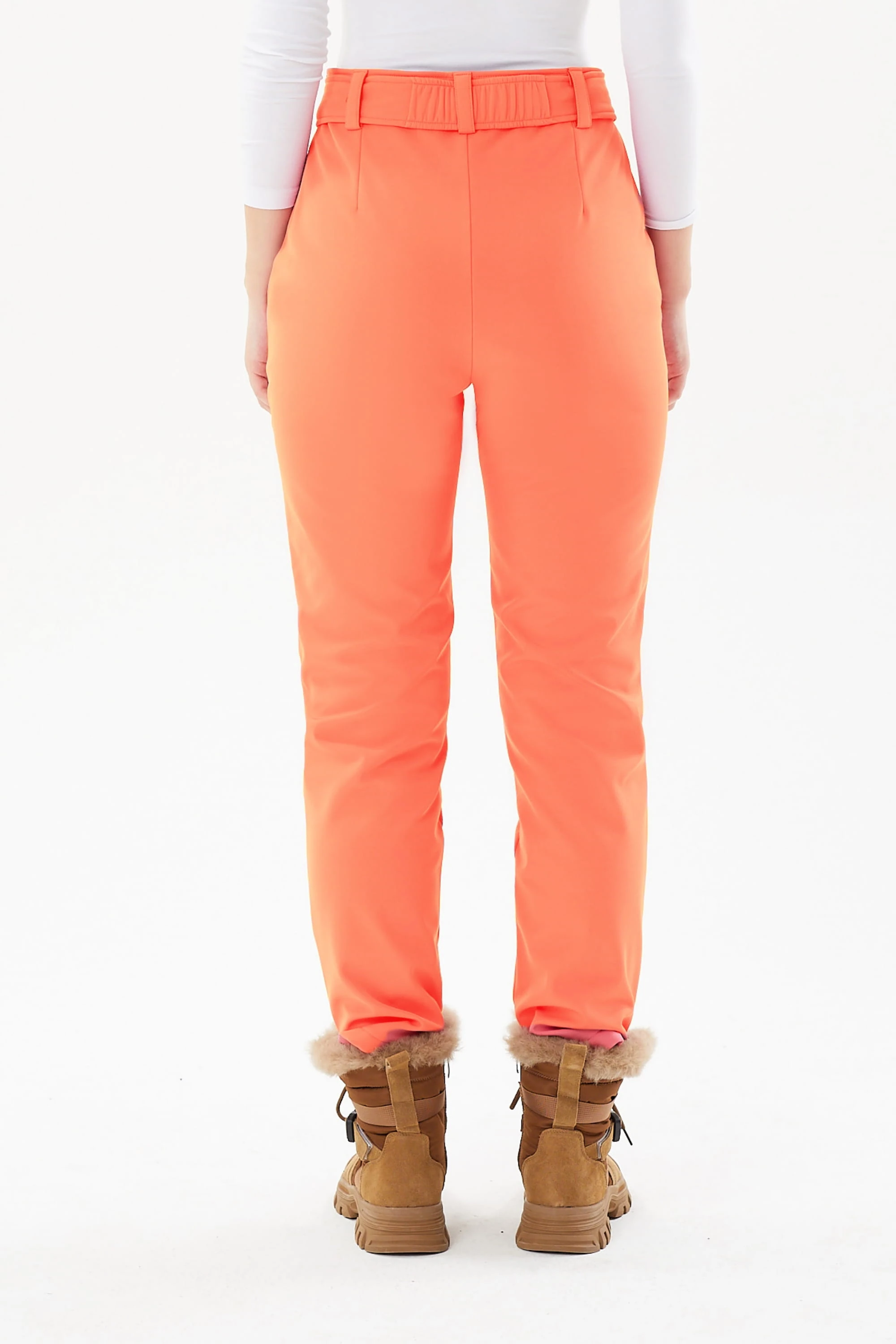 EXUMA KADIN SOFTHELL PANTOLON 2423026 - Turuncu