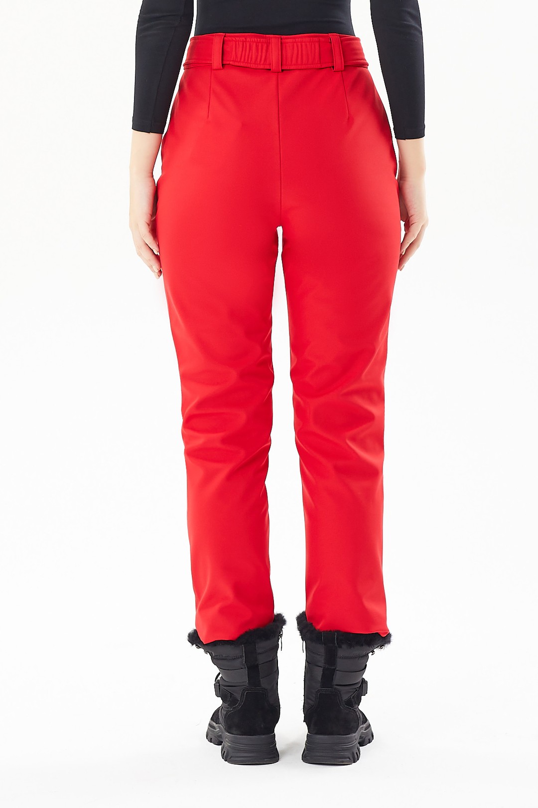 EXUMA KADIN SOFTHELL PANTOLON 2423026 - Kırmızı