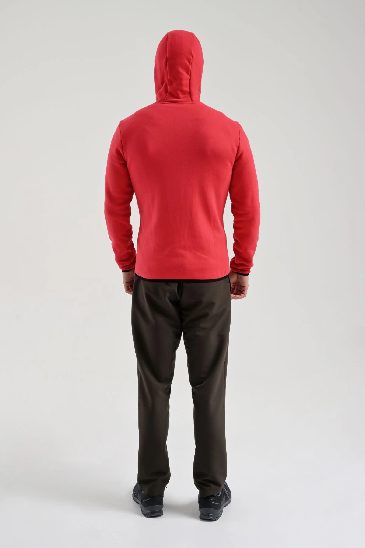 EXUMA ERKEK TAM FERMUARLI SWEATSHIRT 2312250 - 657-RED