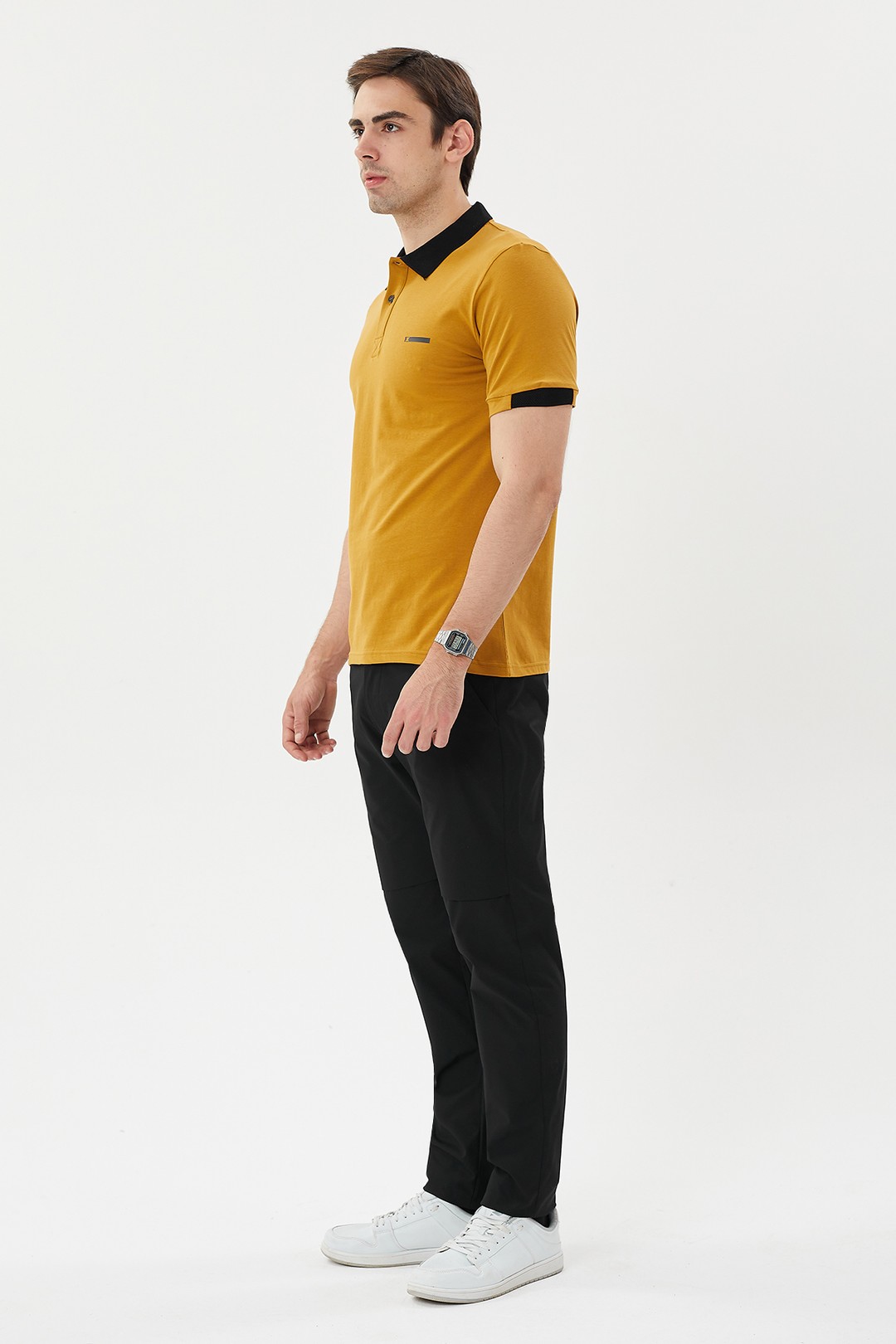 EXUMA ERKEK POLO YAKA T-SHIRT 1412036 - 738-HARDAL