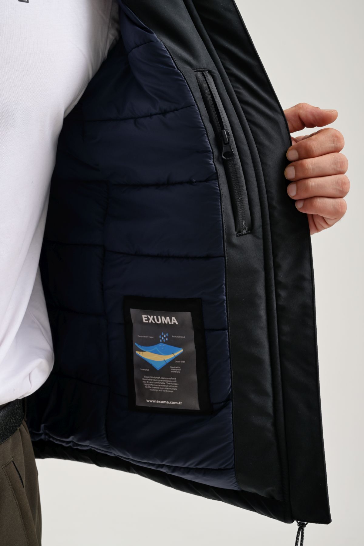 EXUMA ERKEK MONTU 2311142 - 010-BLACK