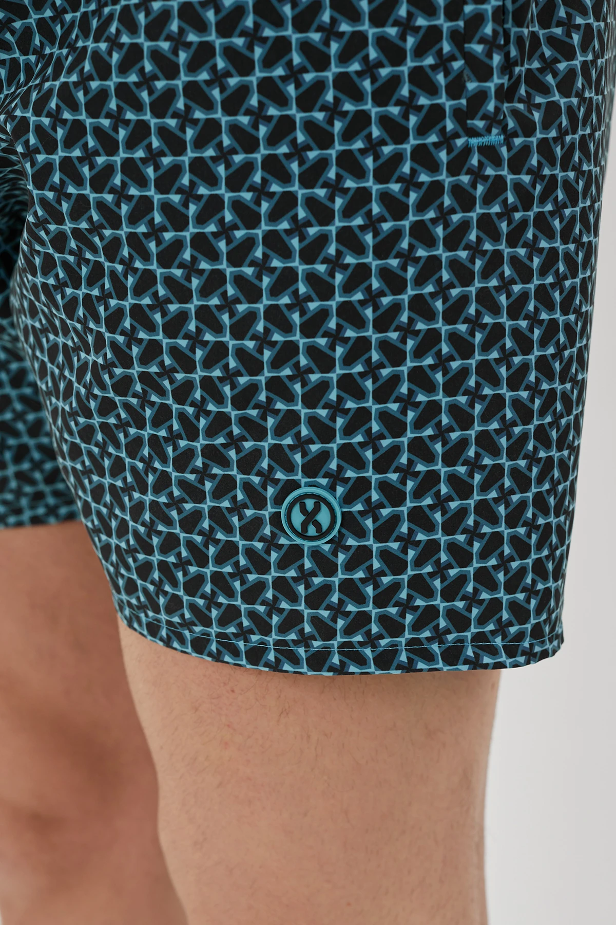 EXUMA ERKEK BASKILI DENİZ ŞORTU 1415033 - 107-MINT PRINT