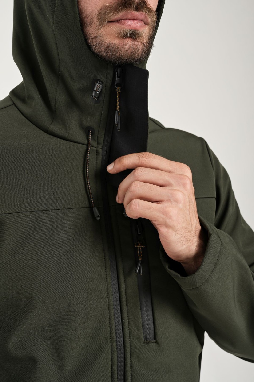 EXUMA ERKEK SOFTSHELL MONT 2311100 - Haki