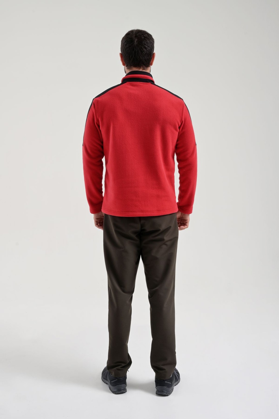 EXUMA ERKEK YARIM FERMUARLI POLAR 2412004 - 657-RED