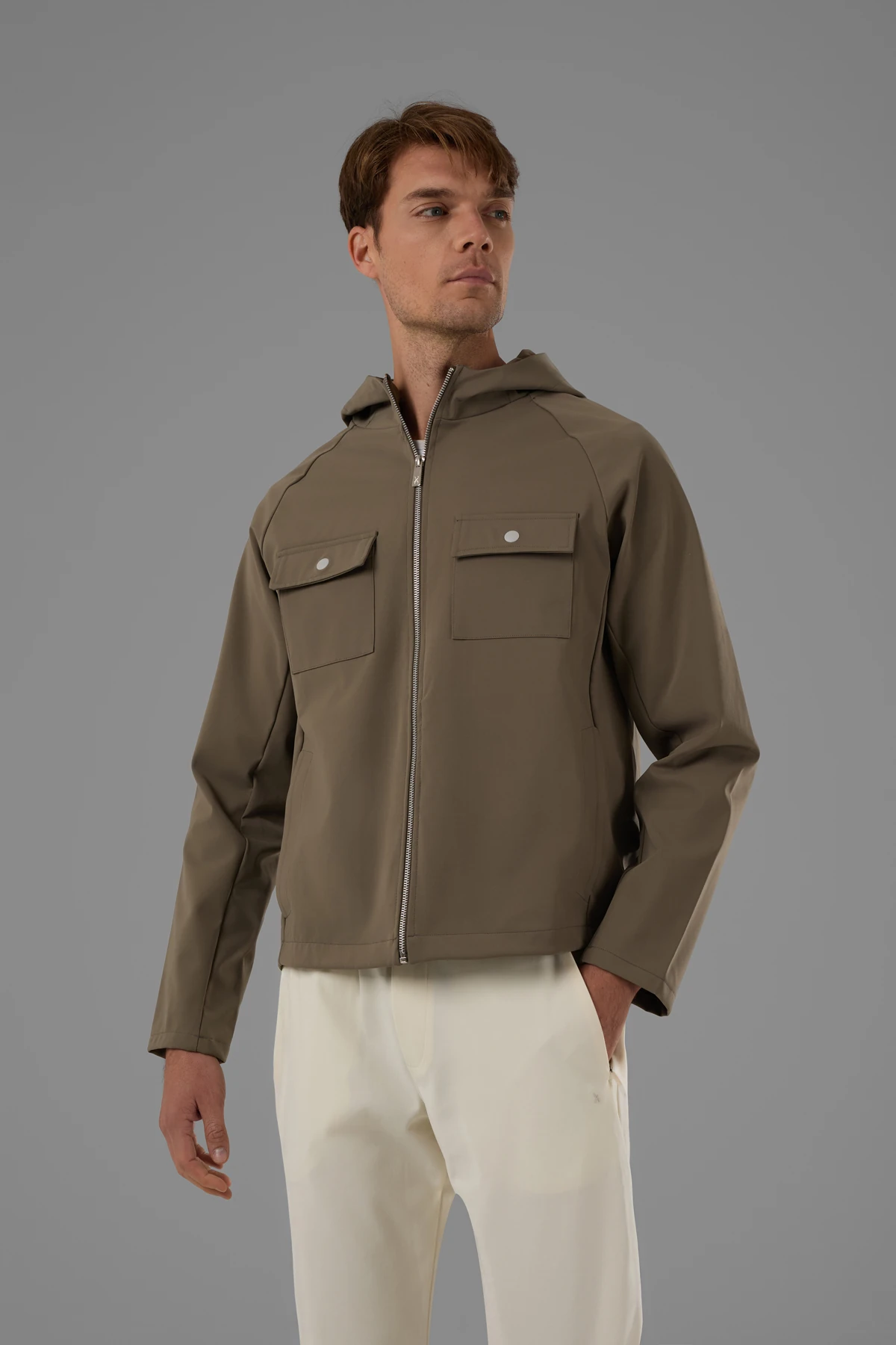 EXUMA ERKEK EŞOFMAN ÜSTÜ 2519006 - OLIVE