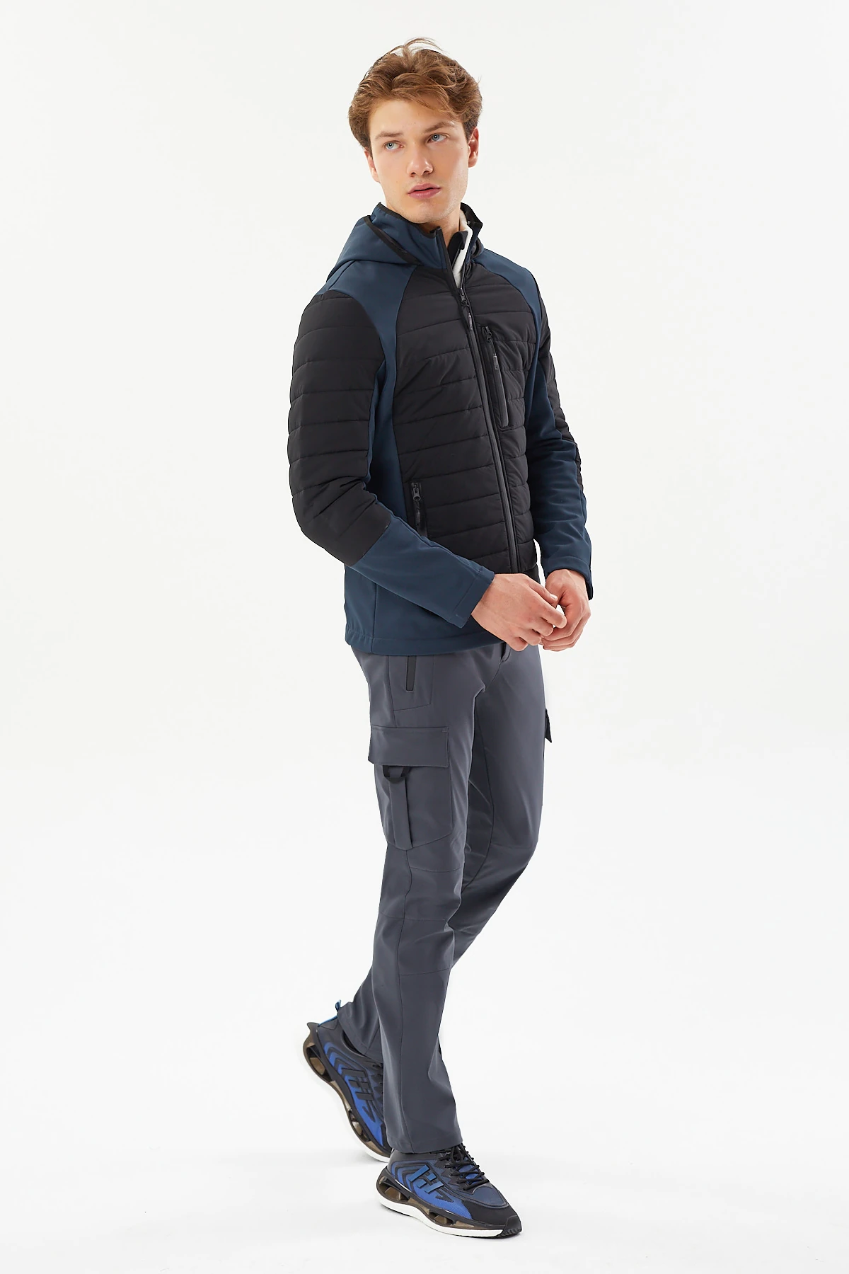 EXUMA ERKEK SOFTSHELL MONT 2411137 - INDIGO