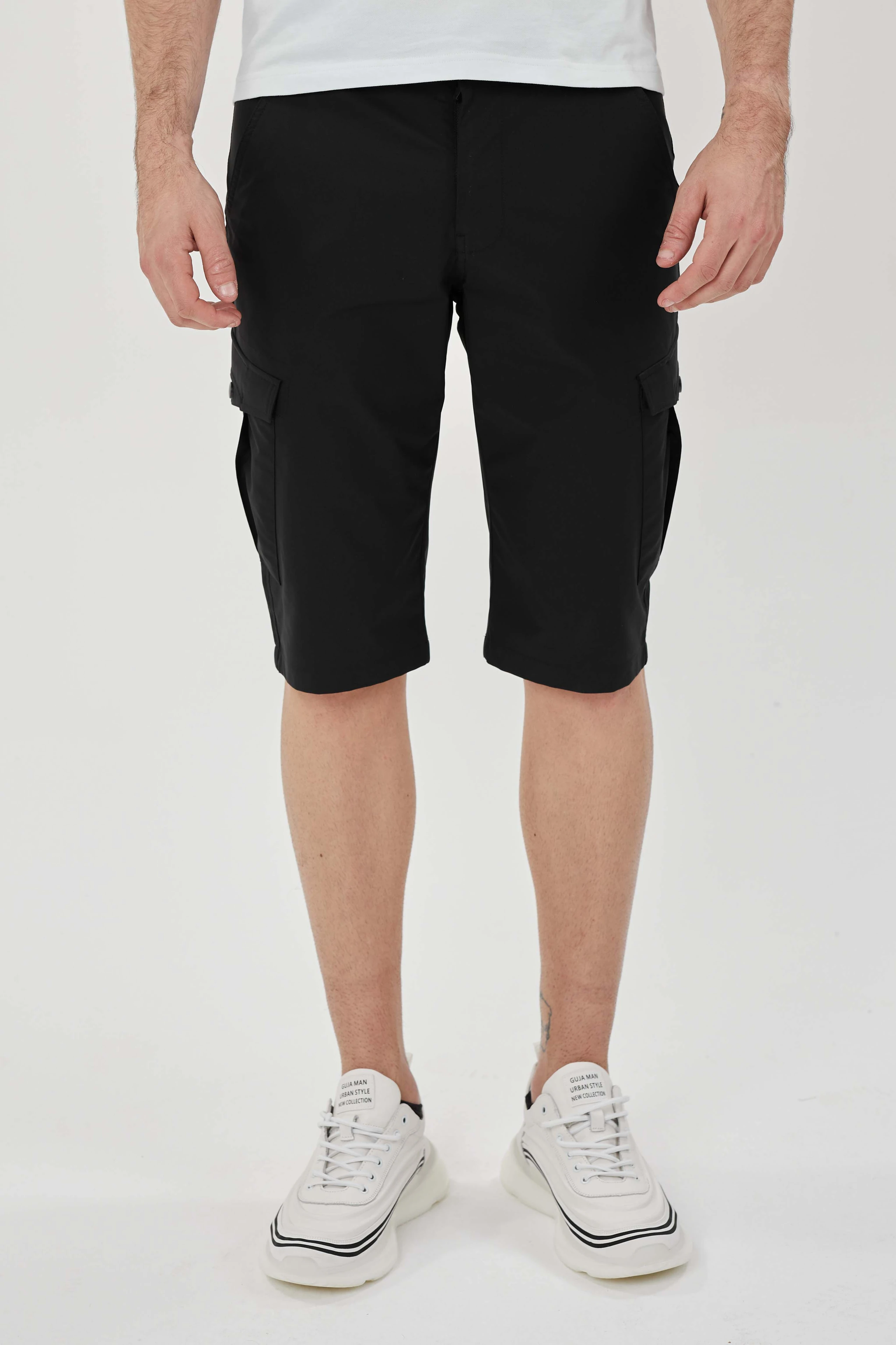 EXUMA ERKEK KARGO CEPLİ ŞORT 1413061 - 010-BLACK